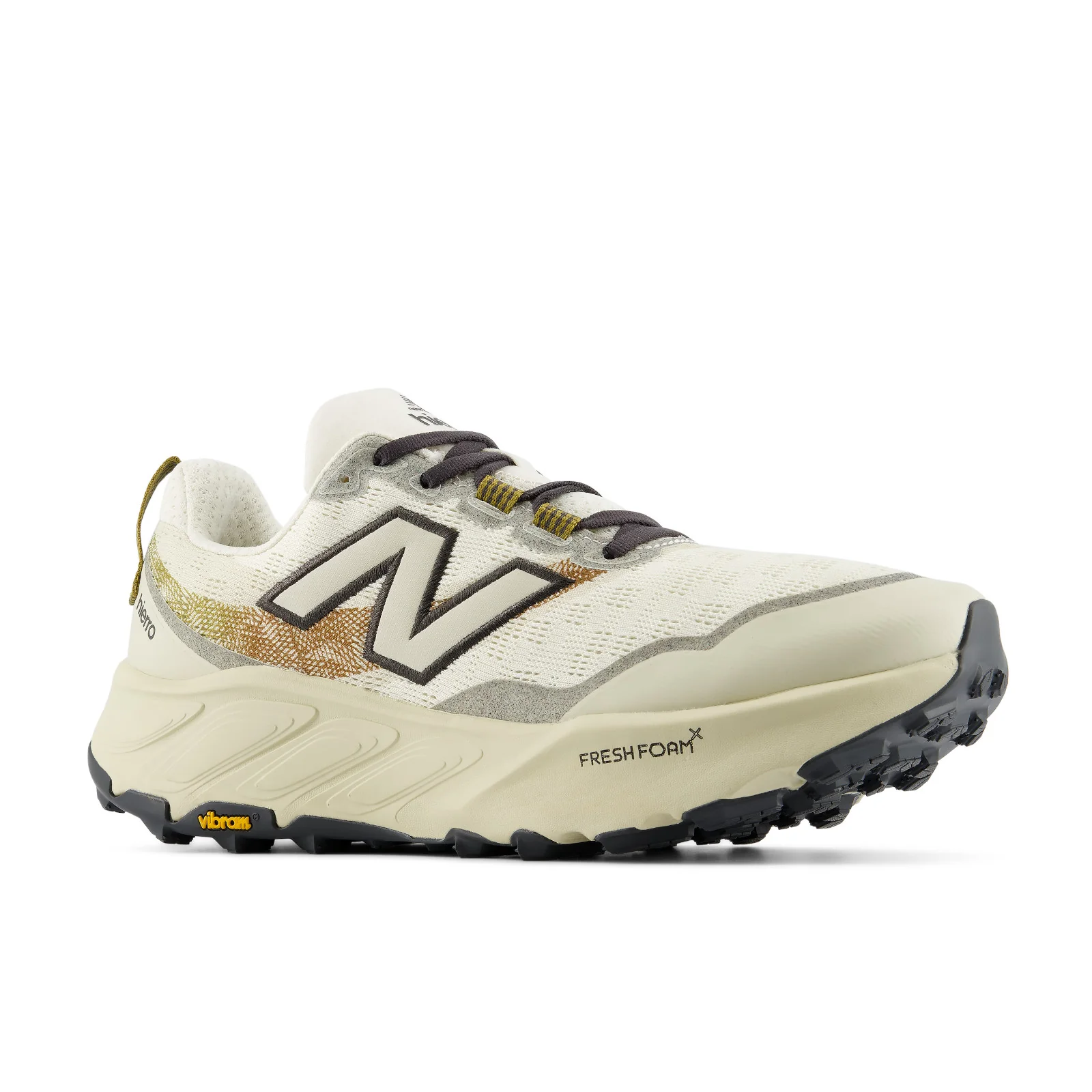 New Balance Fresh Foam X Hierro v9 | Angora / Basil Oil | Mens - Image 6