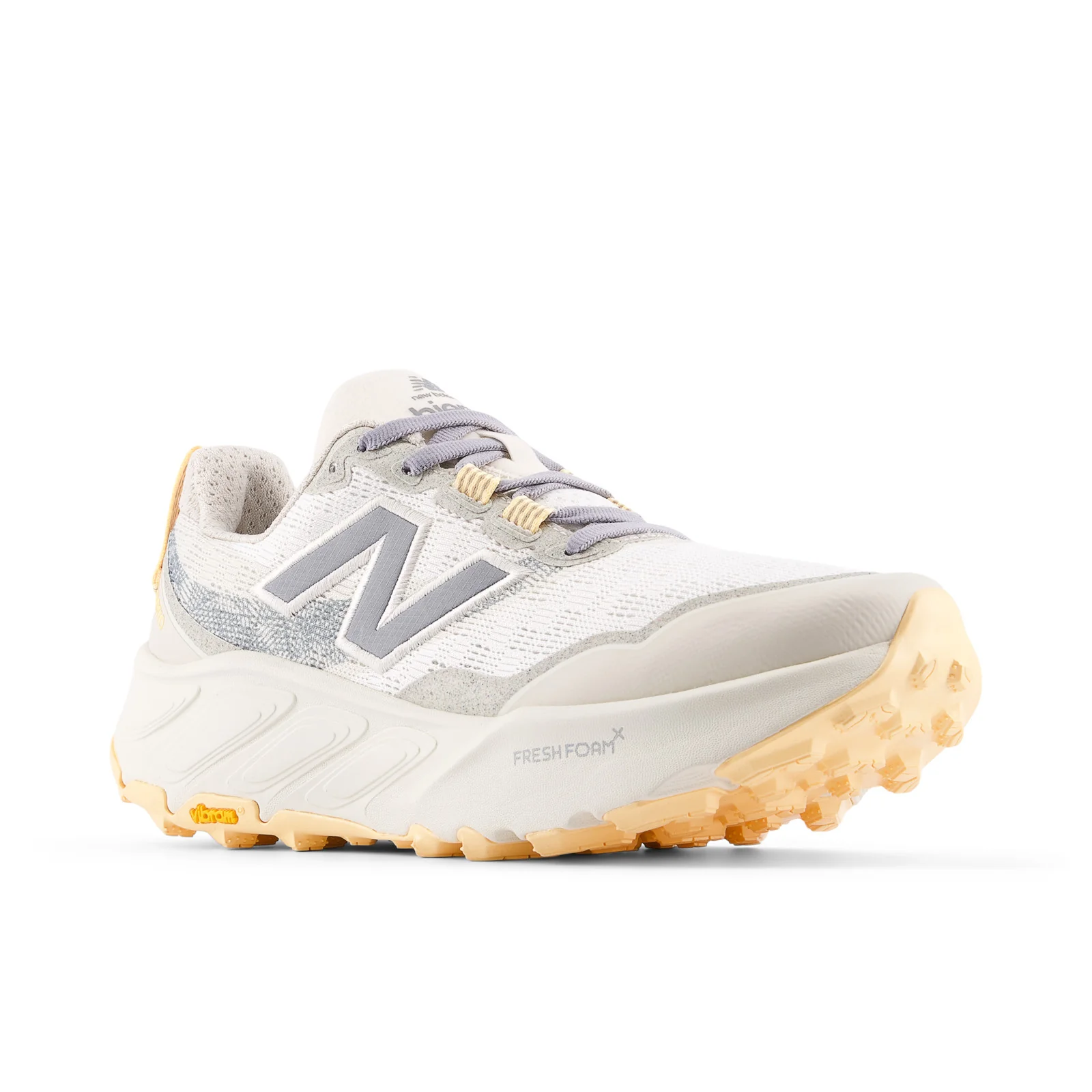 New Balance Fresh Foam X Hierro v9 | Sea Salt / White Peach | Womens - Image 5