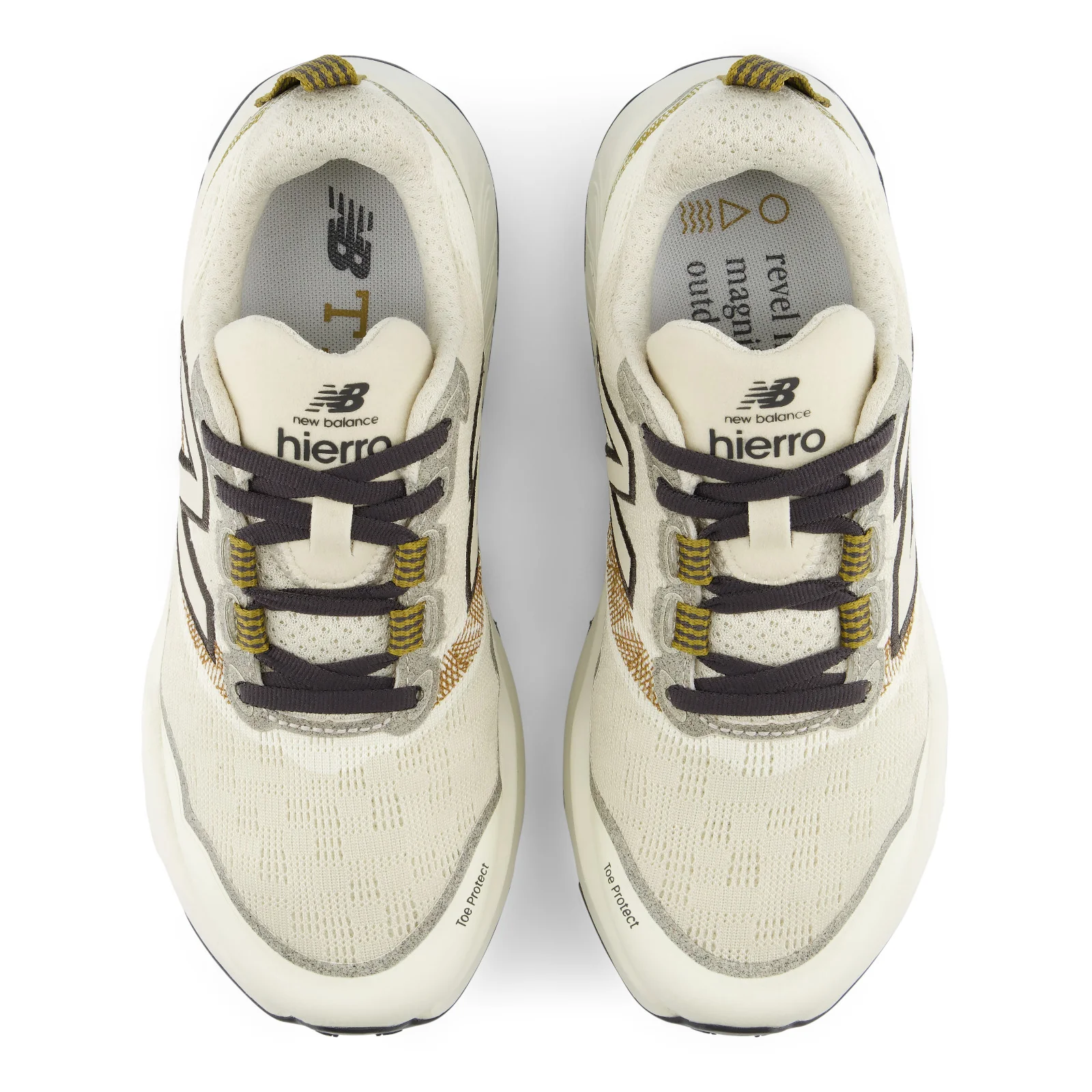 New Balance Fresh Foam X Hierro v9 | Angora / Basil Oil | Womens - Image 3