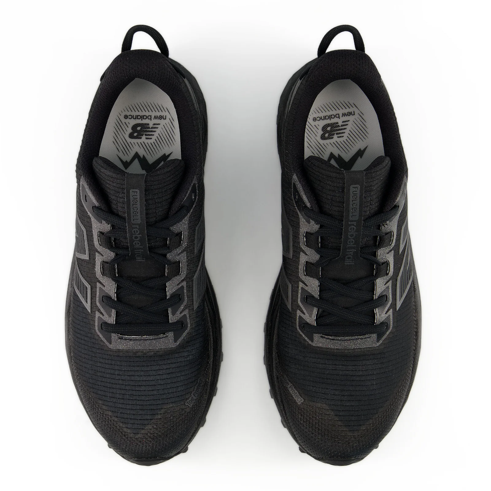 New Balance FuelCell Rebel Trail | Black / Black Metallic | Mens - Image 3
