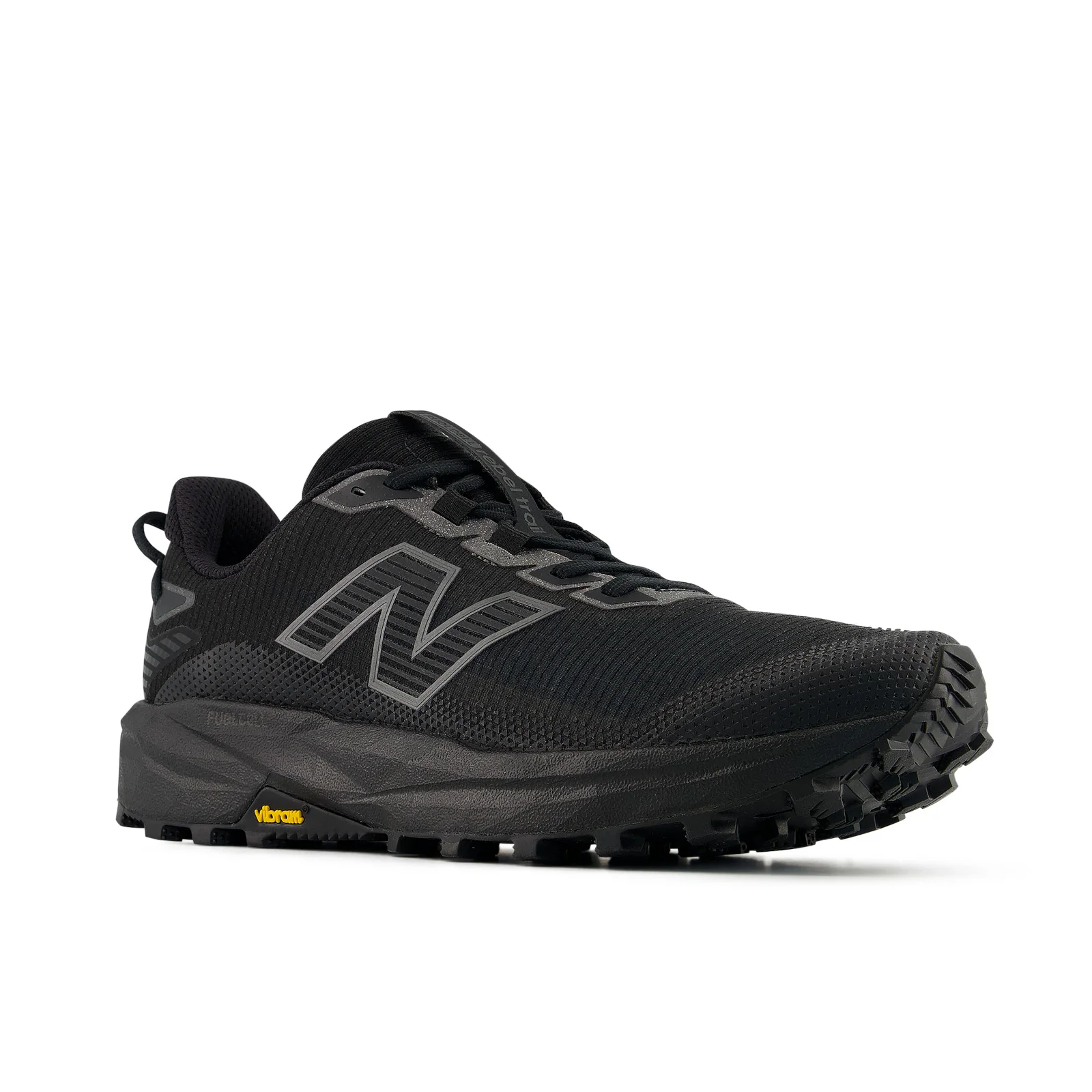 New Balance FuelCell Rebel Trail | Black / Black Metallic | Mens - Image 6