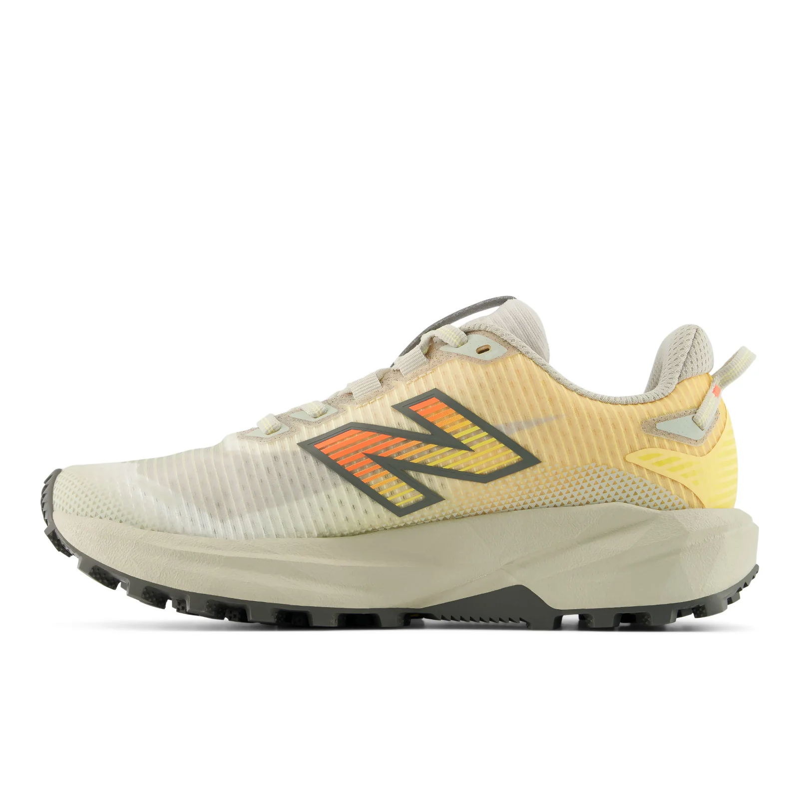 New Balance FuelCell Rebel Trail | White Peach / Timberwolf | Womens - Image 4
