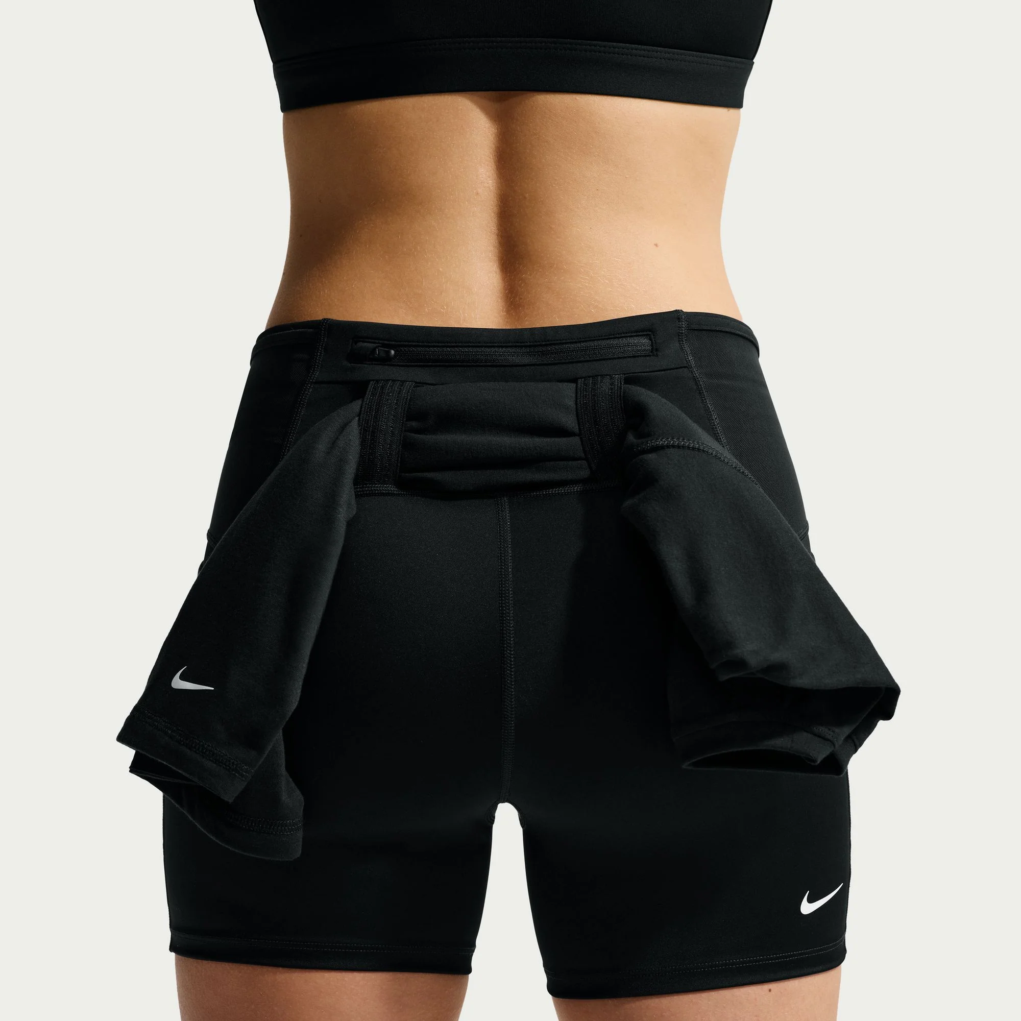 Nike ACG 4" Trail Tights | Black / Summit White | Womens - Image 5