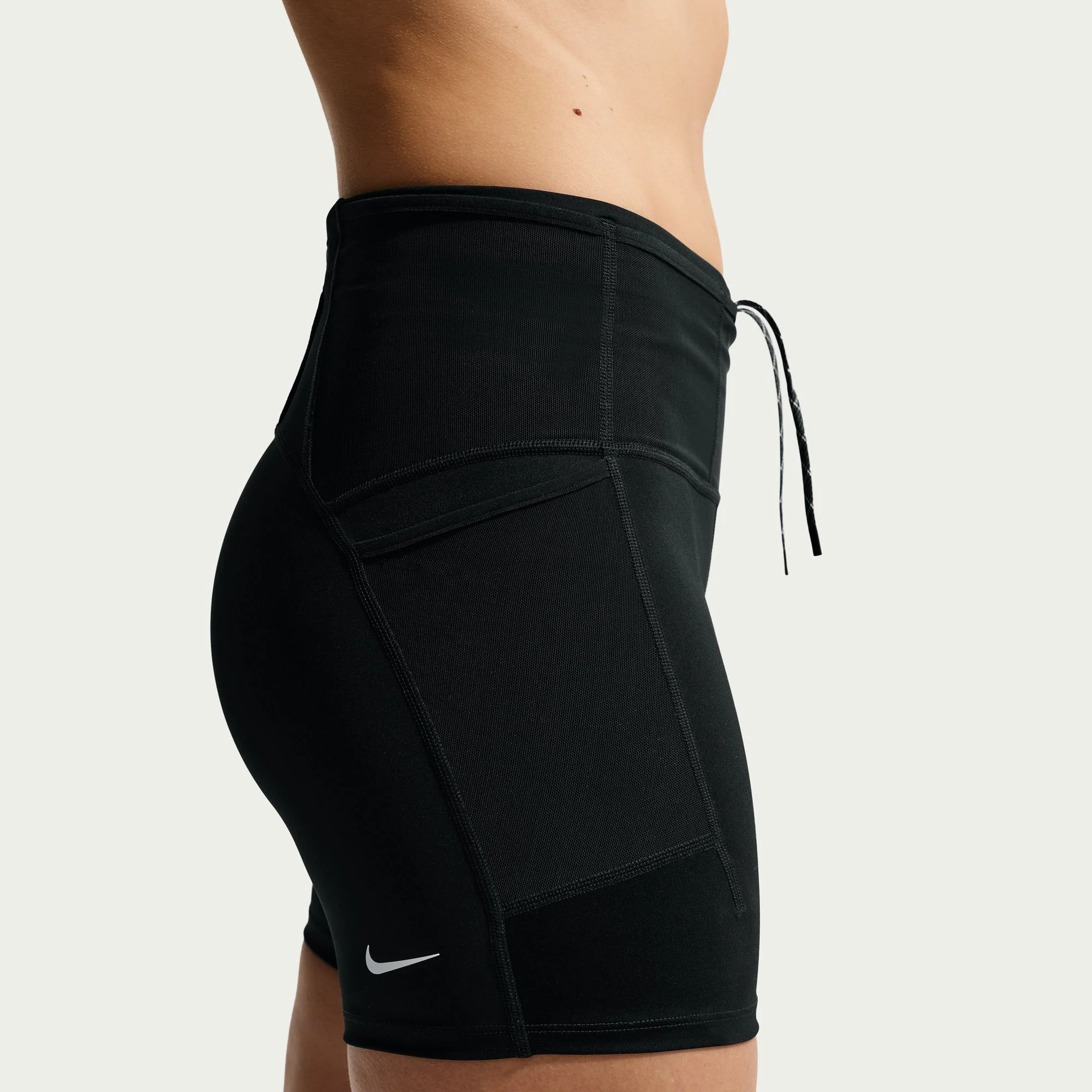 Nike ACG 4" Trail Tights | Black / Summit White | Womens - Image 9