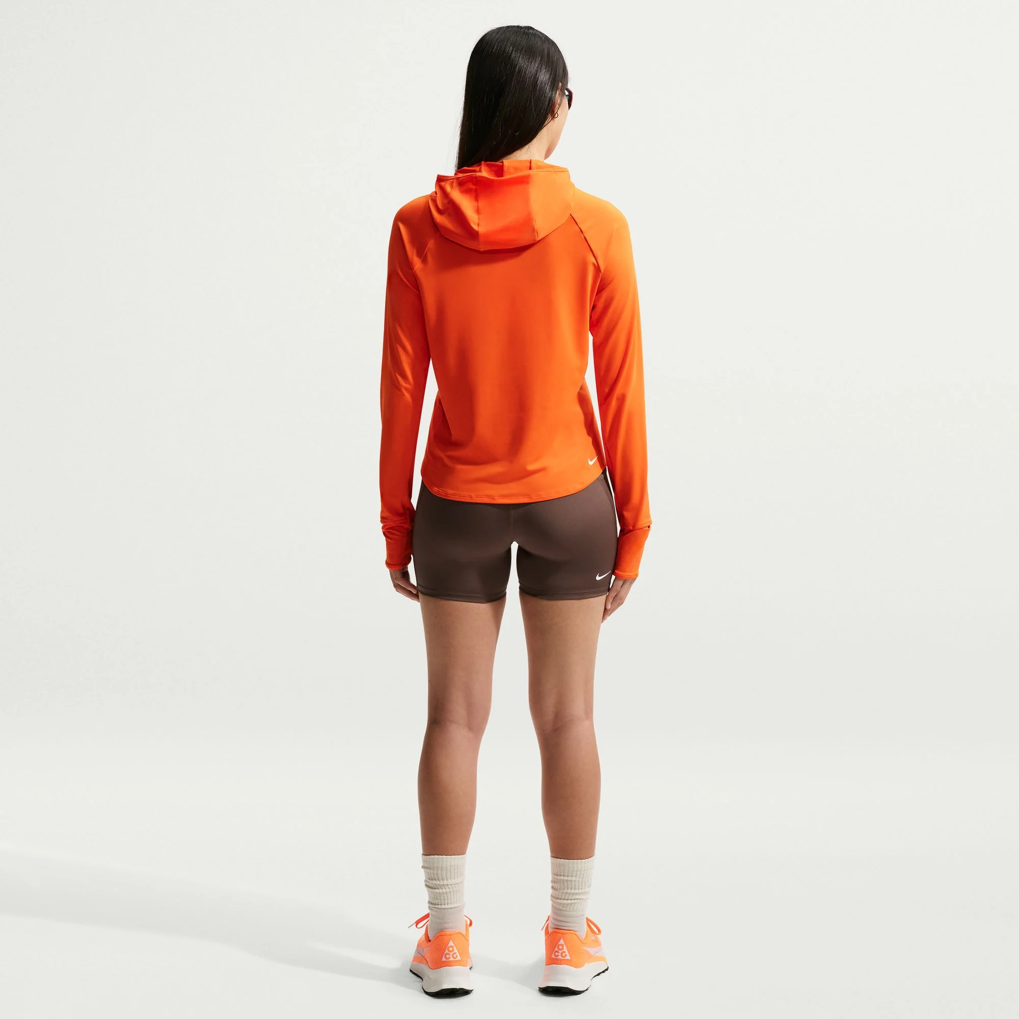Nike ACG 4" Trail Tights | Ironstone / Cave Stone / Summit White | Womens - Image 4