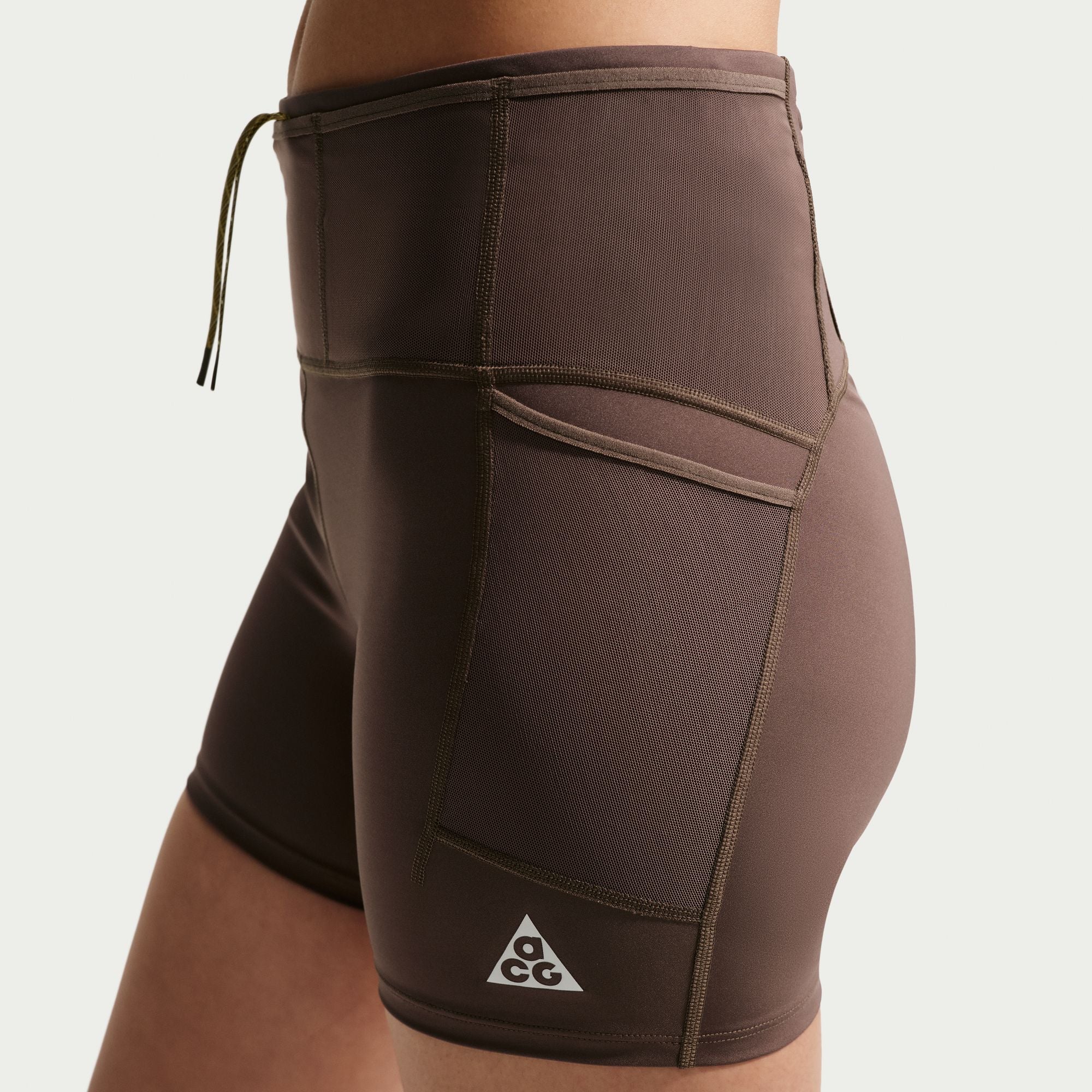 Nike ACG 4" Trail Tights | Ironstone / Cave Stone / Summit White | Womens - Image 6