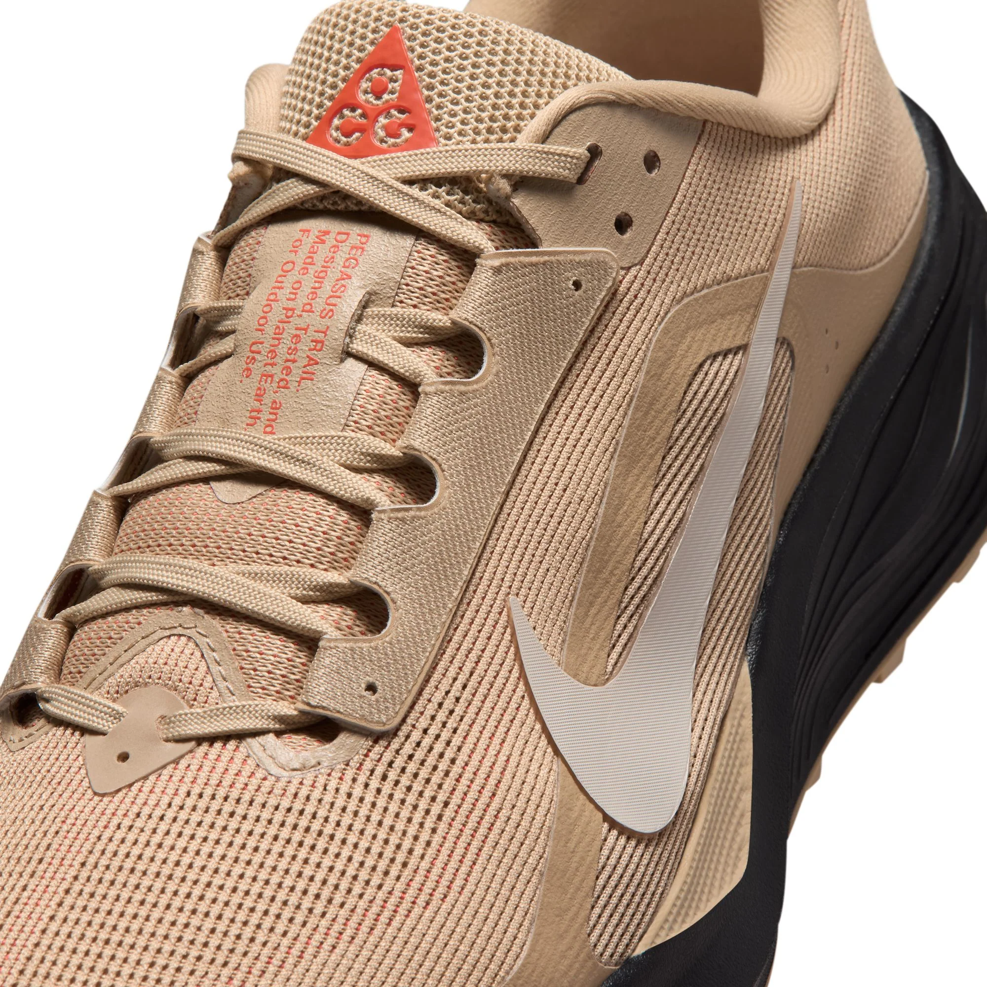 Nike ACG Pegasus Trail | Linen / Light Orewood Brown / Light Crimson | Mens - Image 3