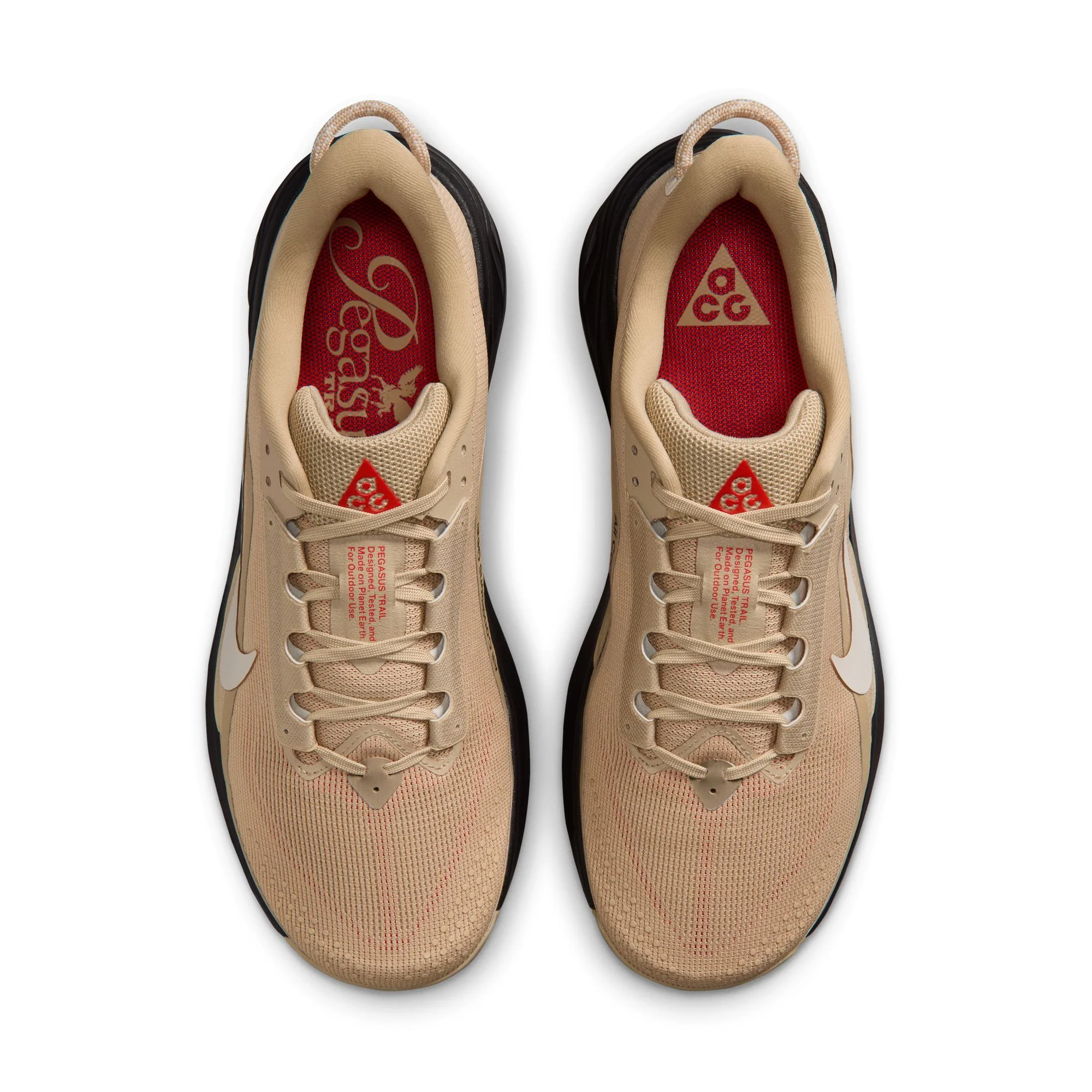 Nike ACG Pegasus Trail | Linen / Light Orewood Brown / Light Crimson | Mens - Image 5