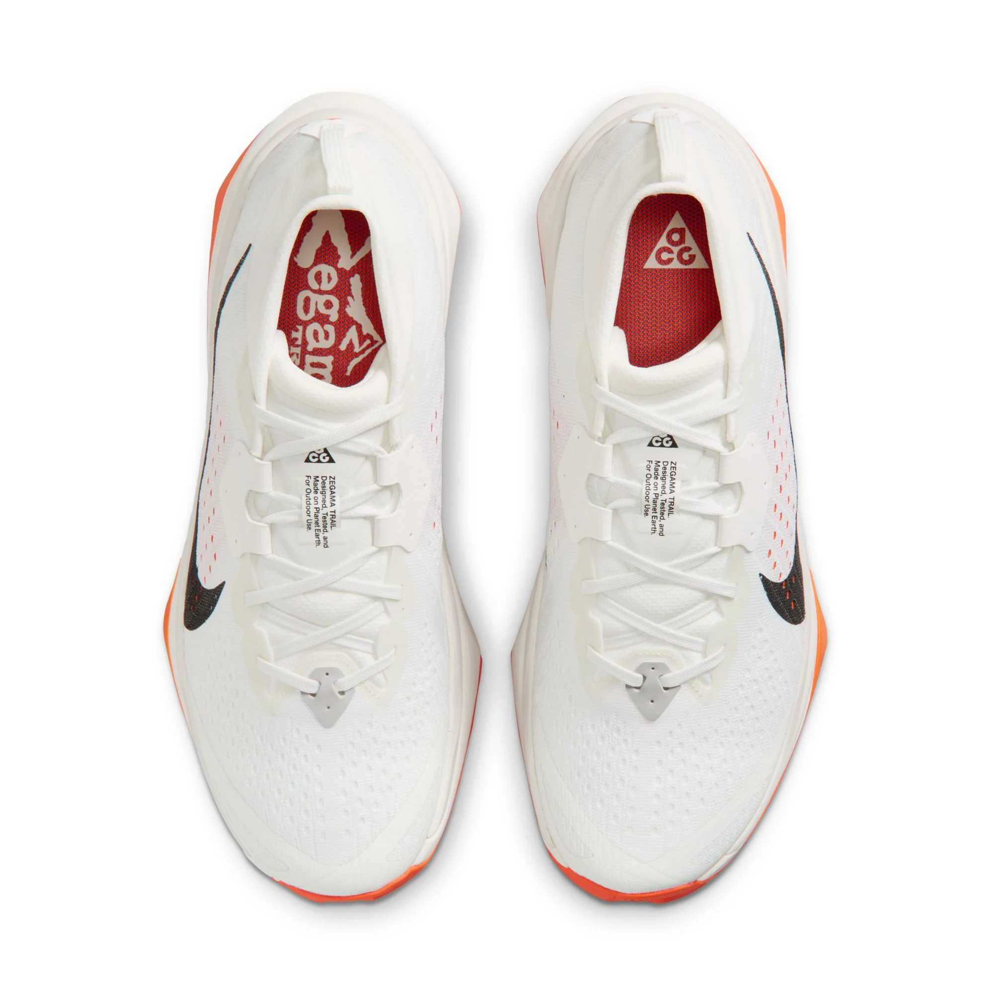 Nike ACG Zegama Trail | Summit White / Phantom / Safety Orange / Black | Mens - Image 14