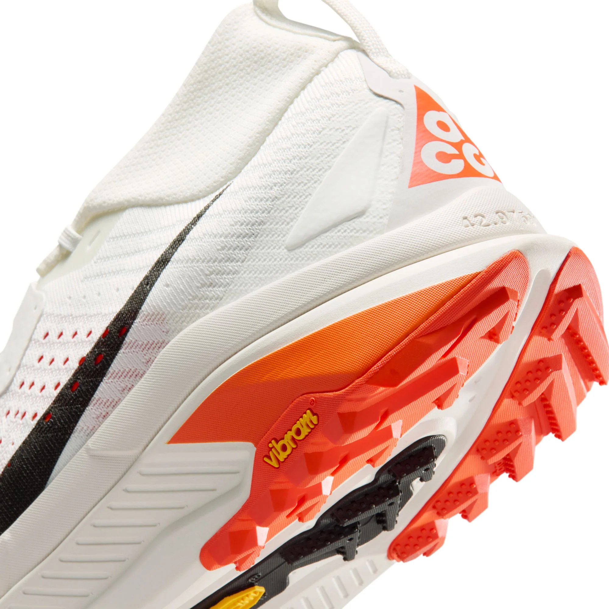 Nike ACG Zegama Trail | Summit White / Phantom / Safety Orange / Black | Mens - Image 5