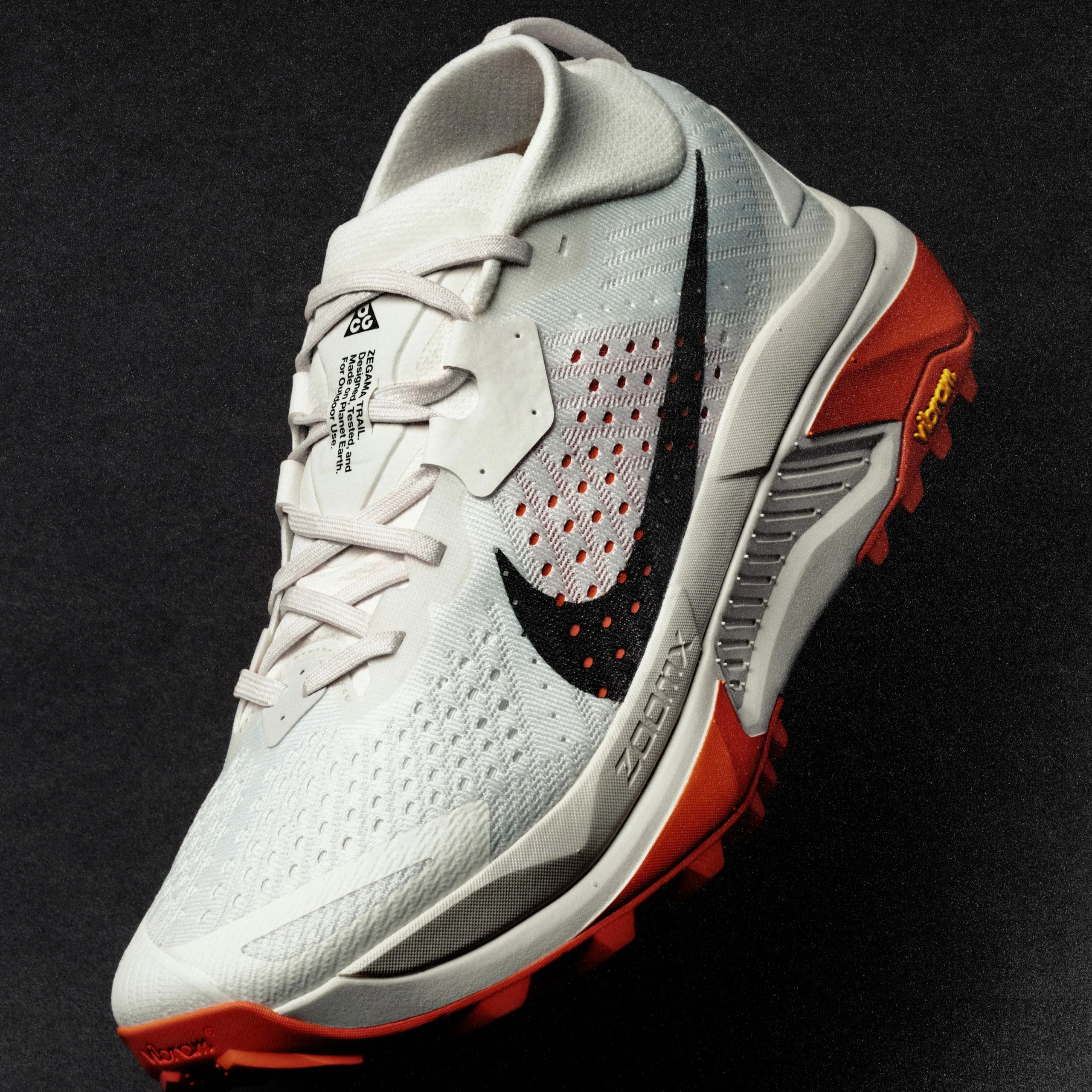 Nike ACG Zegama Trail | Summit White / Phantom / Safety Orange / Black | Mens - Image 8
