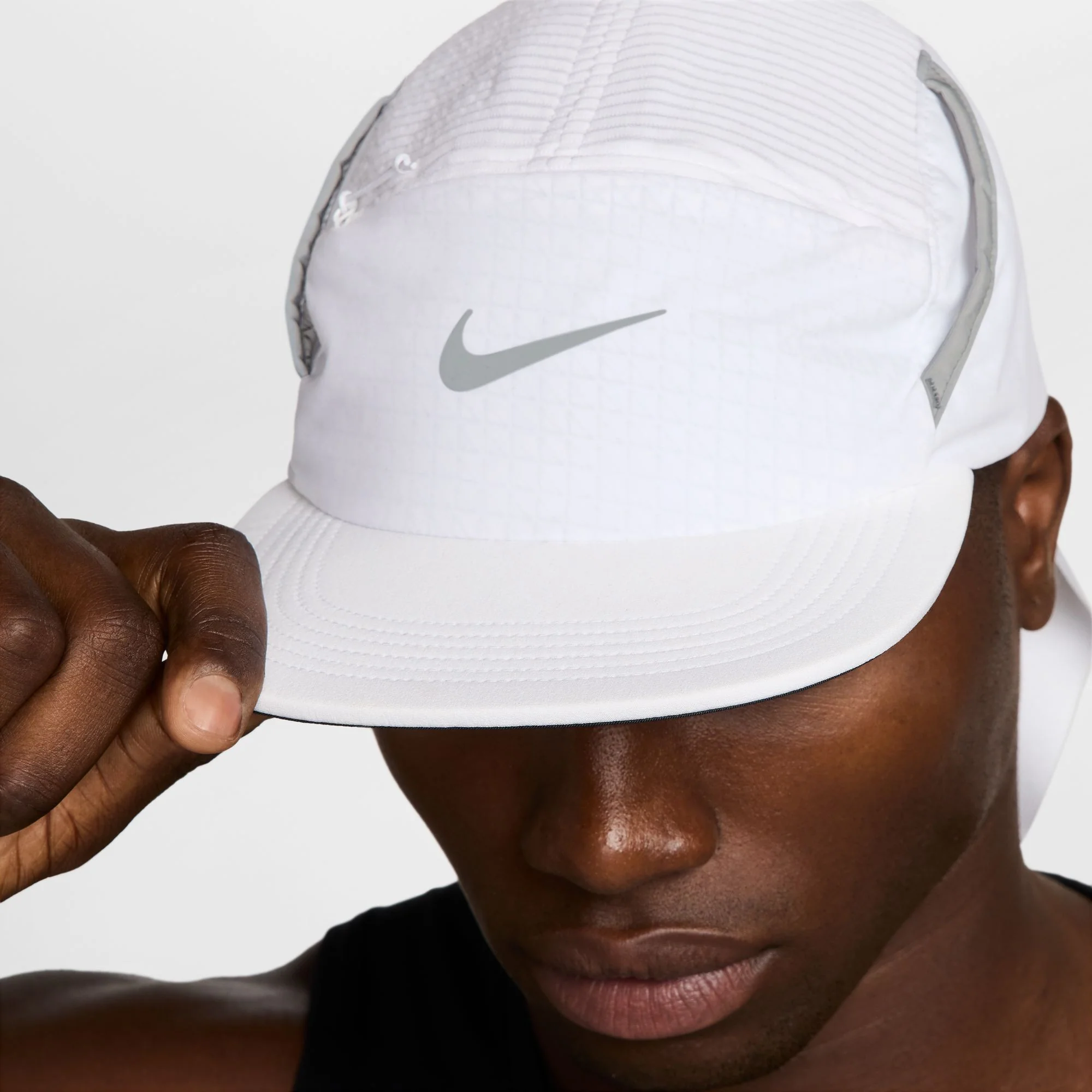 Nike Fly Dri-FIT ADV Unstructured Cooling Cap | White - Image 3