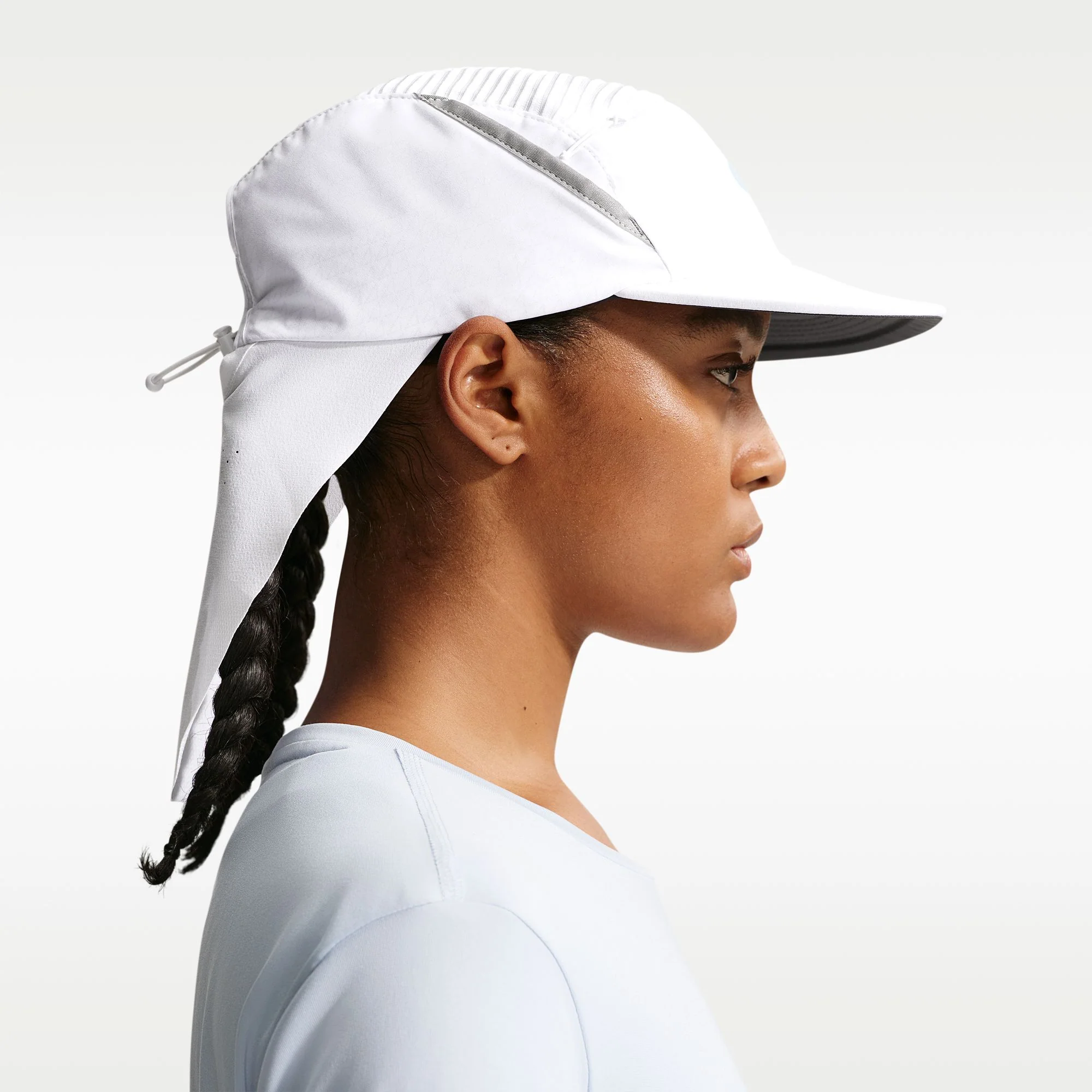 Nike Fly Dri-FIT ADV Unstructured Cooling Cap | White - Image 5