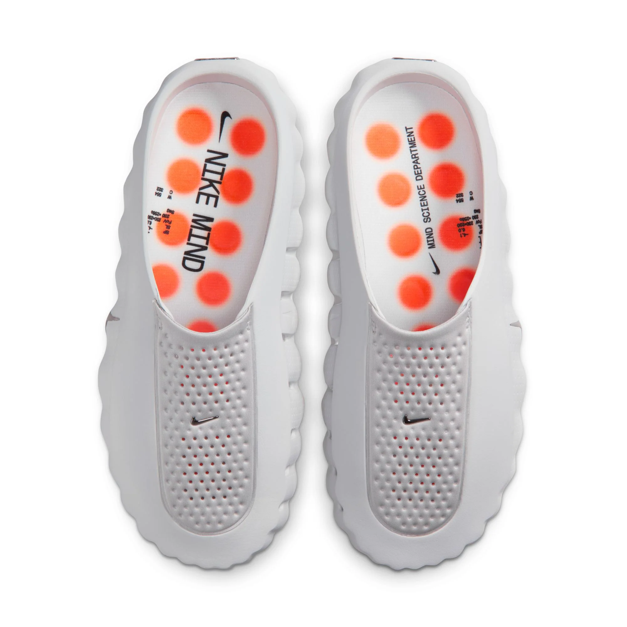 Nike Mind 001 | Light Smoke Grey / Photon Dust / Hyper Crimson / Chrome | Unisex - Image 3