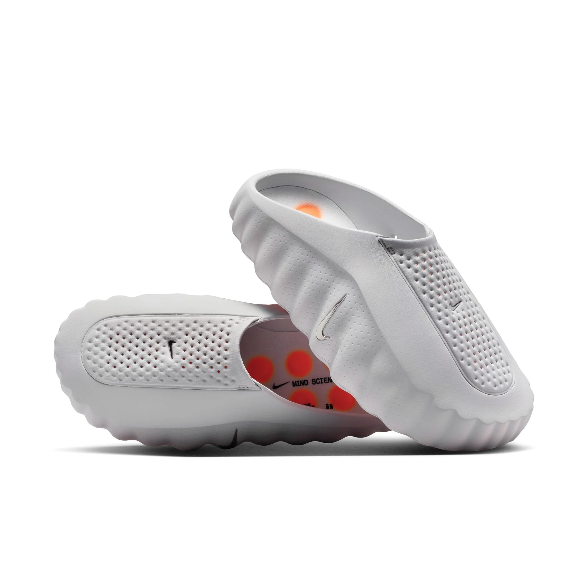 Nike Mind 001 | Light Smoke Grey / Photon Dust / Hyper Crimson / Chrome | Unisex - Image 6