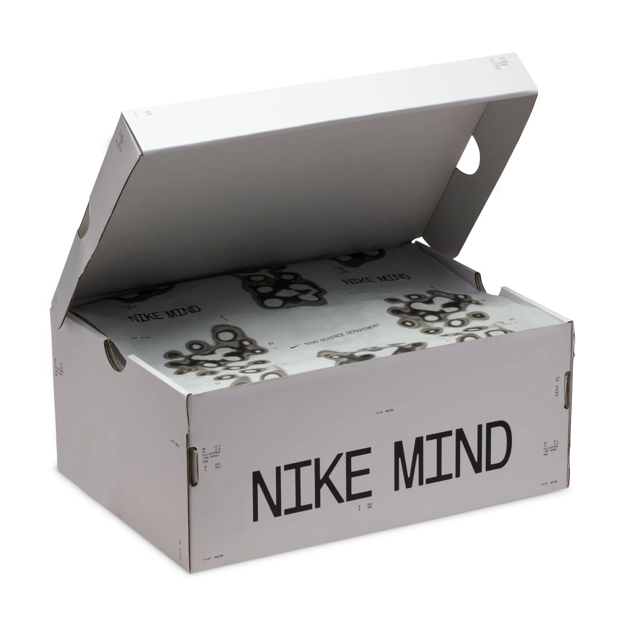 Nike Mind 001 | Light Smoke Grey / Photon Dust / Hyper Crimson / Chrome | Unisex - Image 7