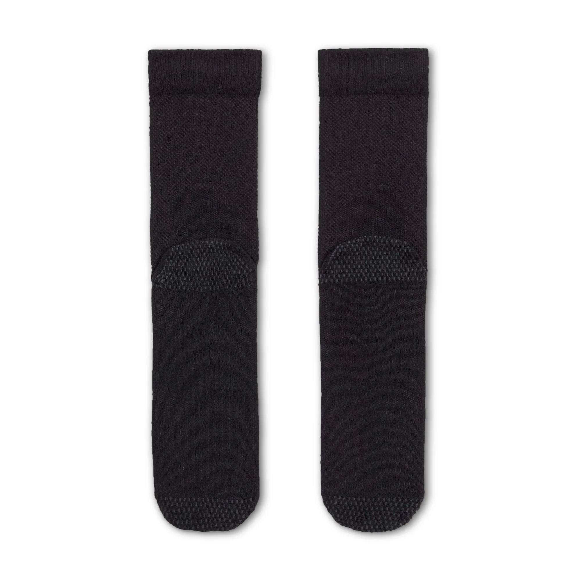 Nike Running Lightweight Sock | Crew Length | Black / Dark Smoke Grey - Image 2