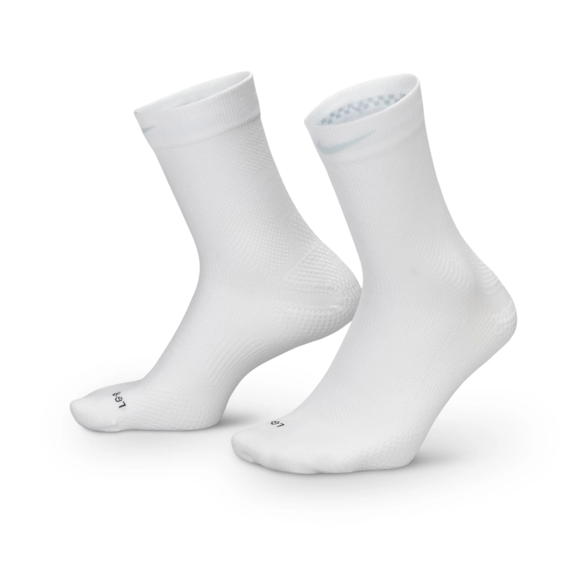Nike Running Lightweight Sock | Micro Crew Length | White / Black / Pure Platinum