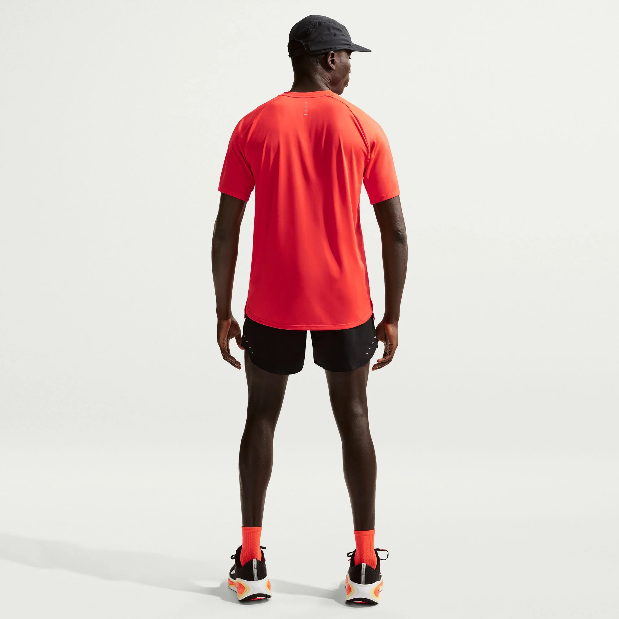 Nike Stride 5" Short | Black / Reflective Silver | Mens - Image 6
