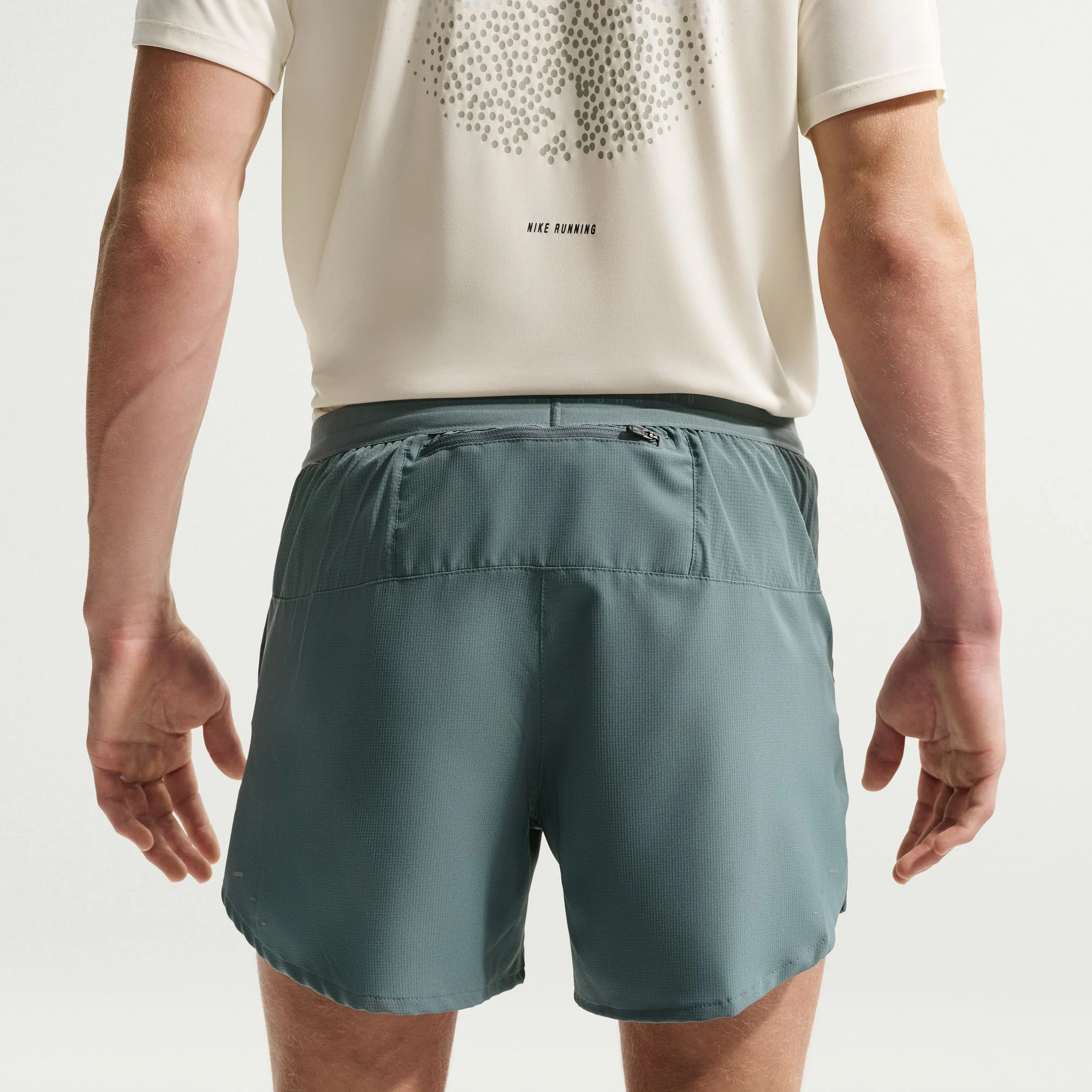 Nike Stride 5" Short | Mineral Slate / Reflective Silver | Mens - Image 2