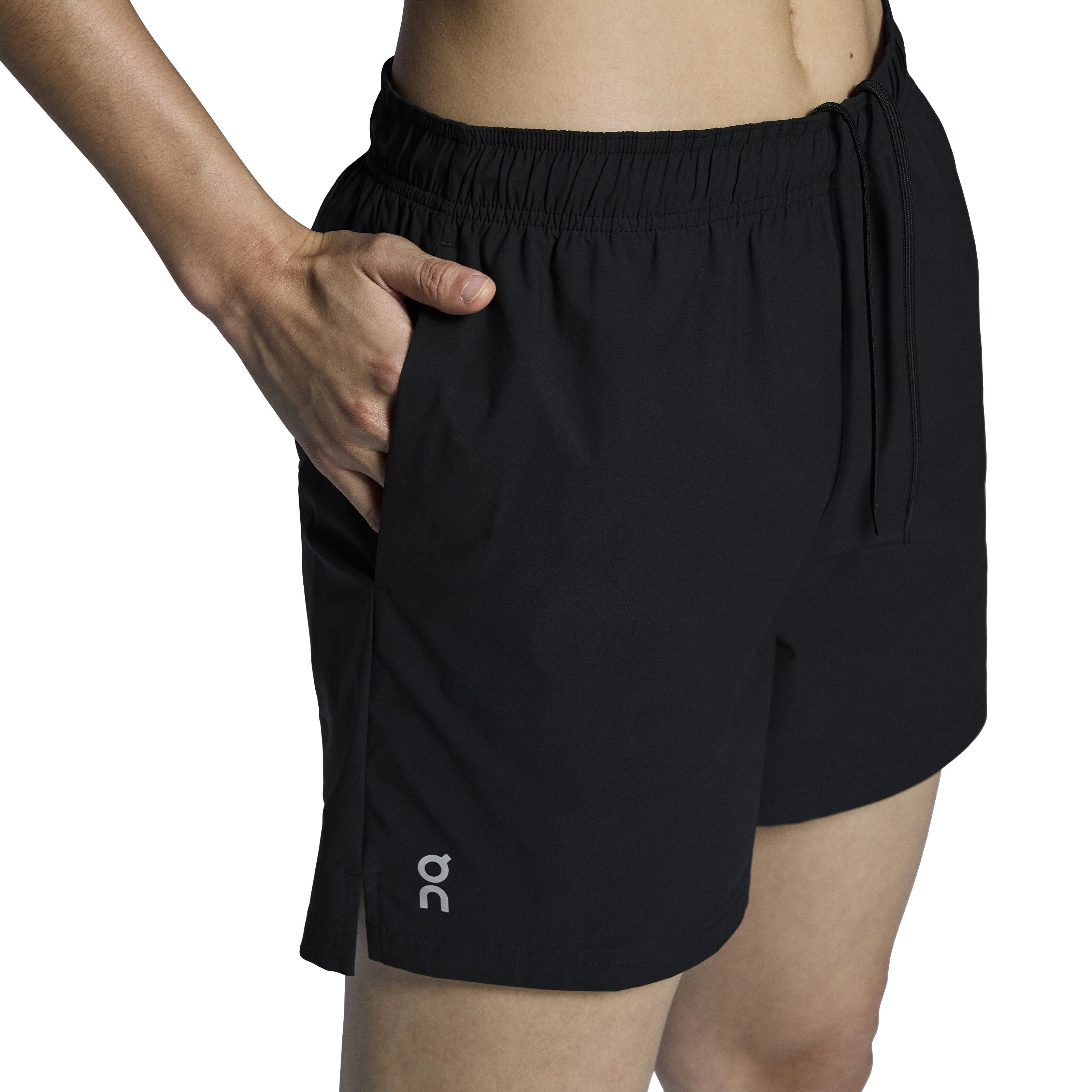 On 5" Core Shorts | Black | Womens - Image 3