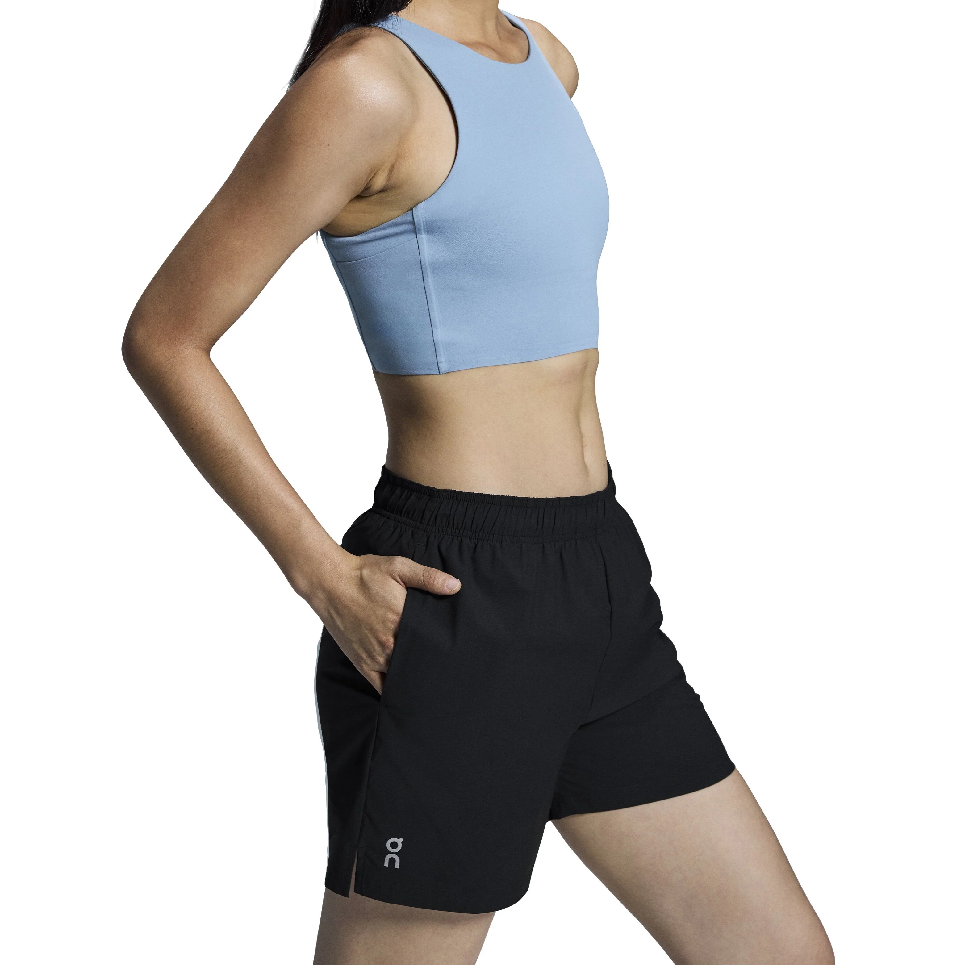 On 5" Core Shorts | Black | Womens - Image 4