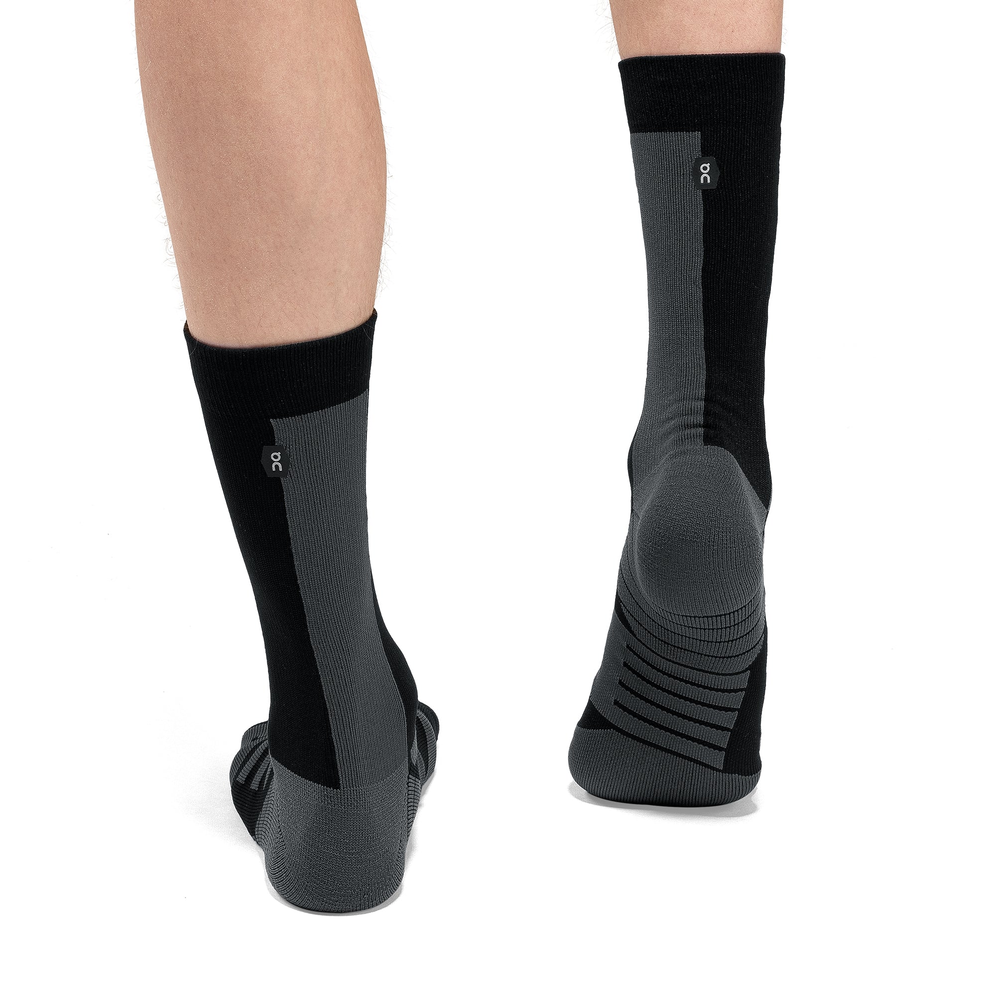 On Performance High Sock | Black / Shadow - Image 4