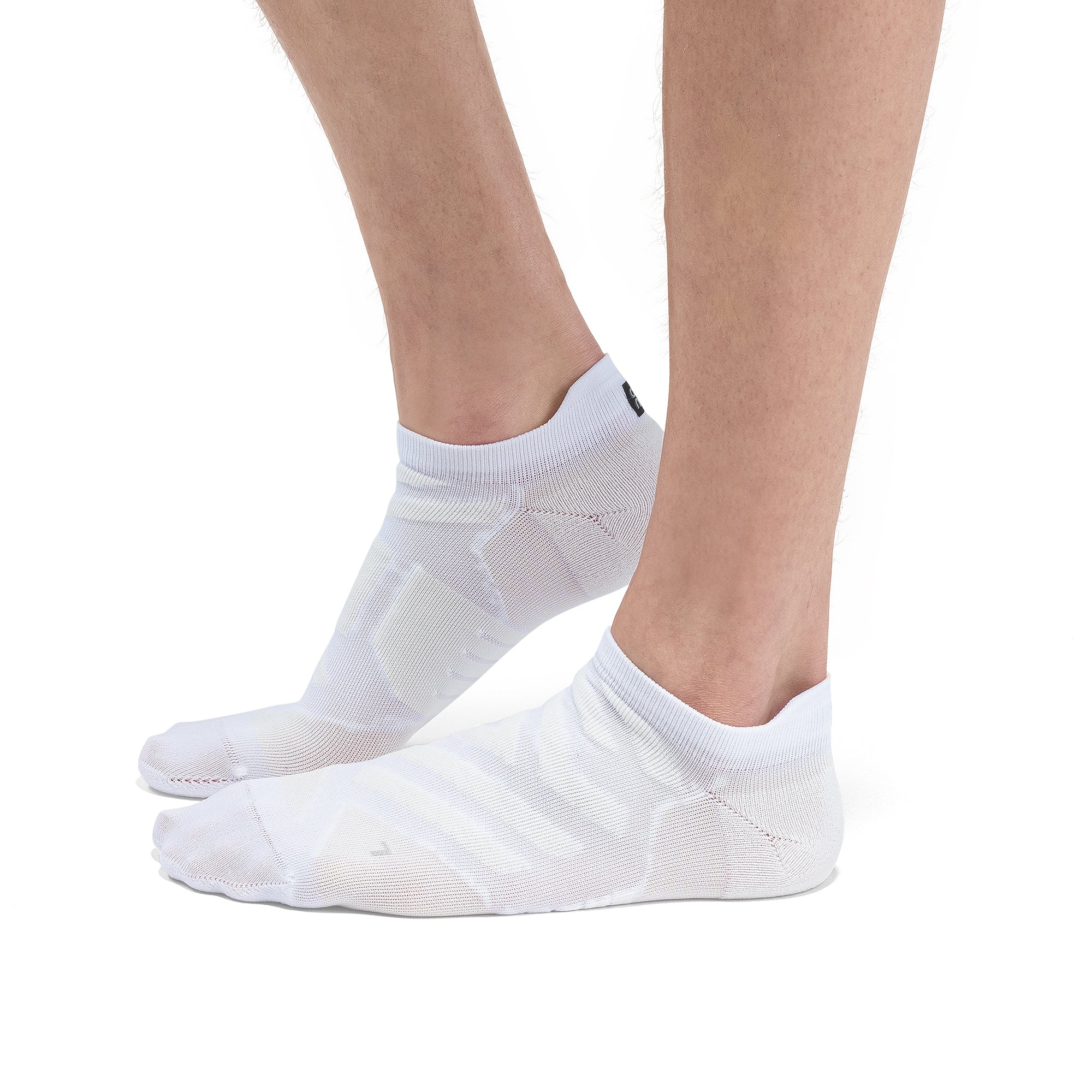 On Performance Low Sock | White / Ivory - Image 2