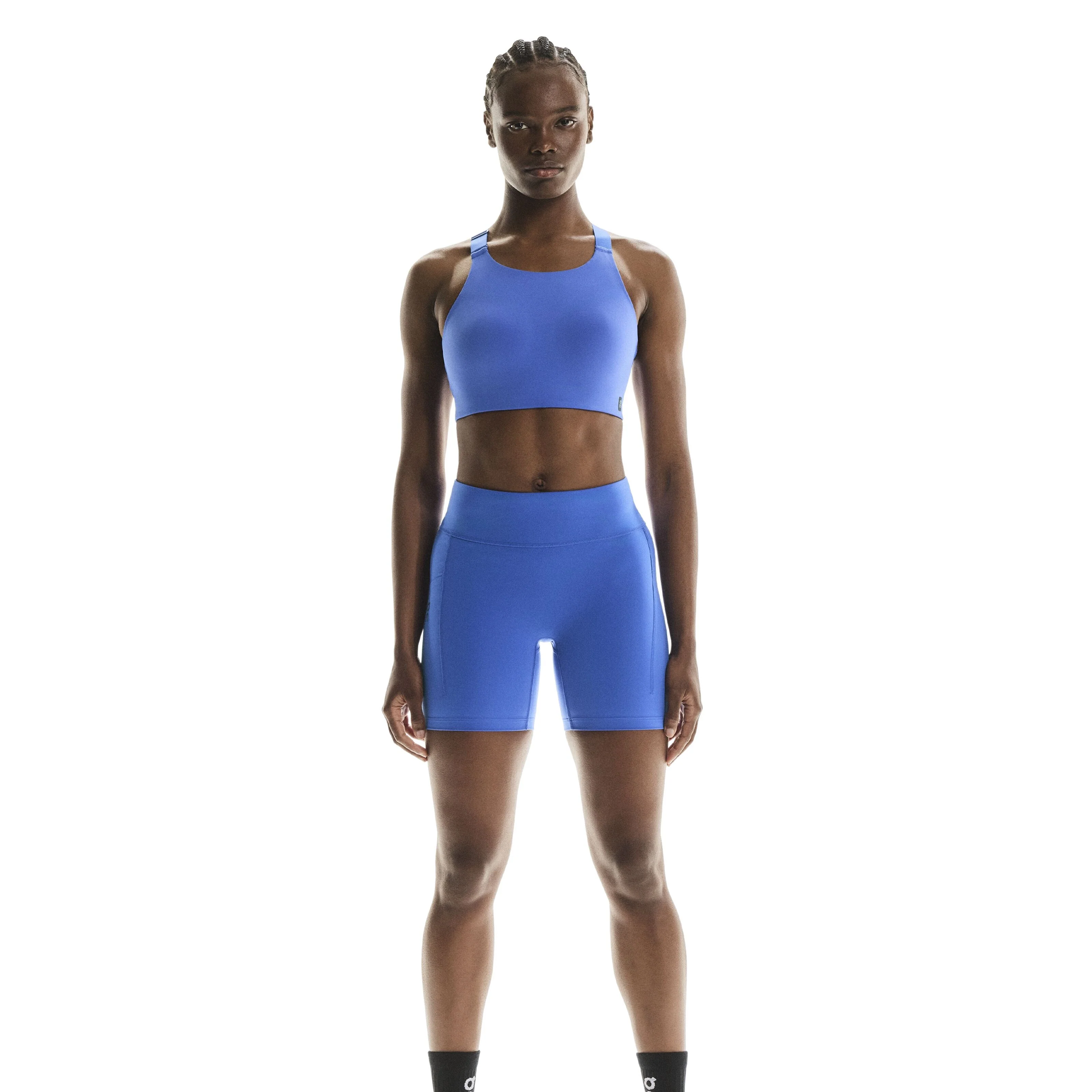 On Performance Tights Short | Zaffre | Womens - Image 7