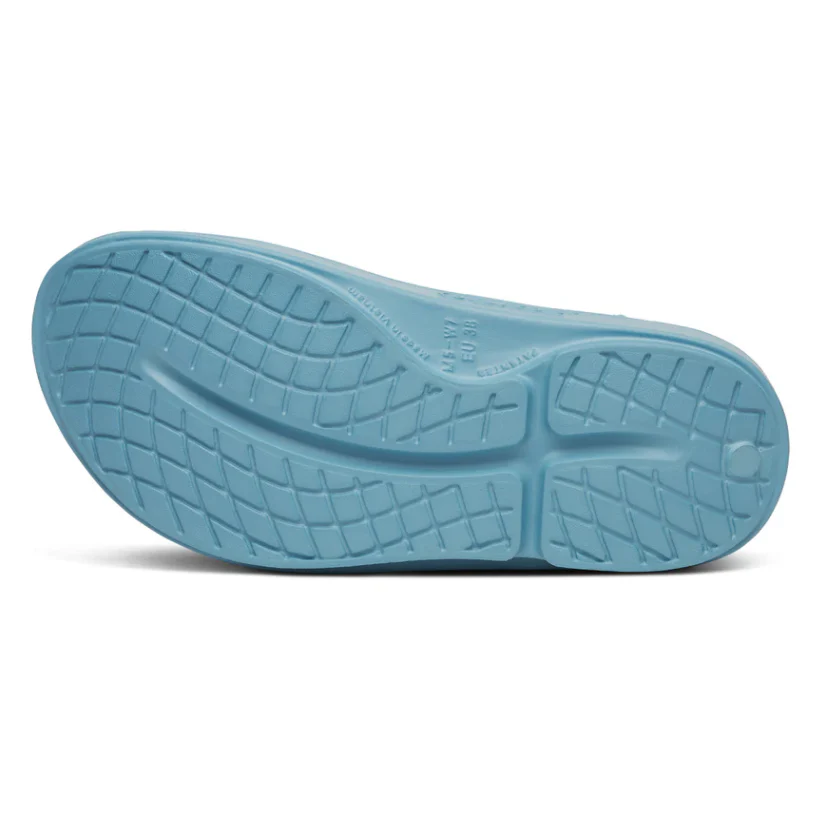 OOFOS OOahh Slide | Ocean Blue - Image 7