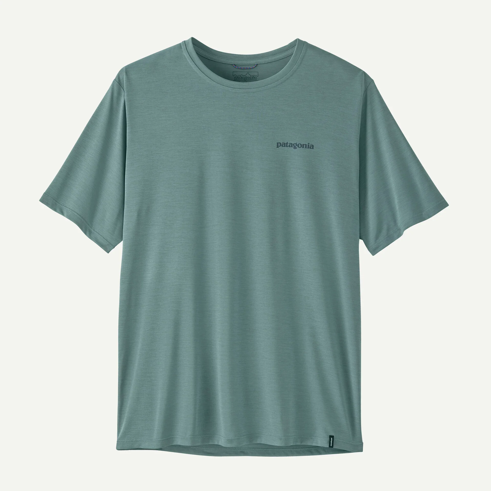 Patagonia Capilene Cool Daily Graphic Shirt | Boardshort Logo: Blue Sage X-Dye | Mens - Image 6