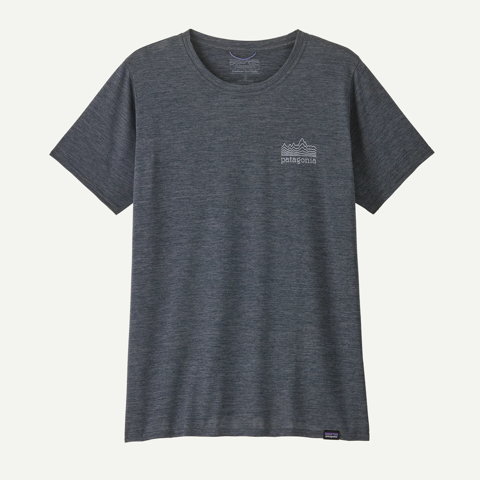 Patagonia Capilene Cool Daily Graphic Shirt | Strataspire: Smolder Blue X-Dye | Womens - Image 2