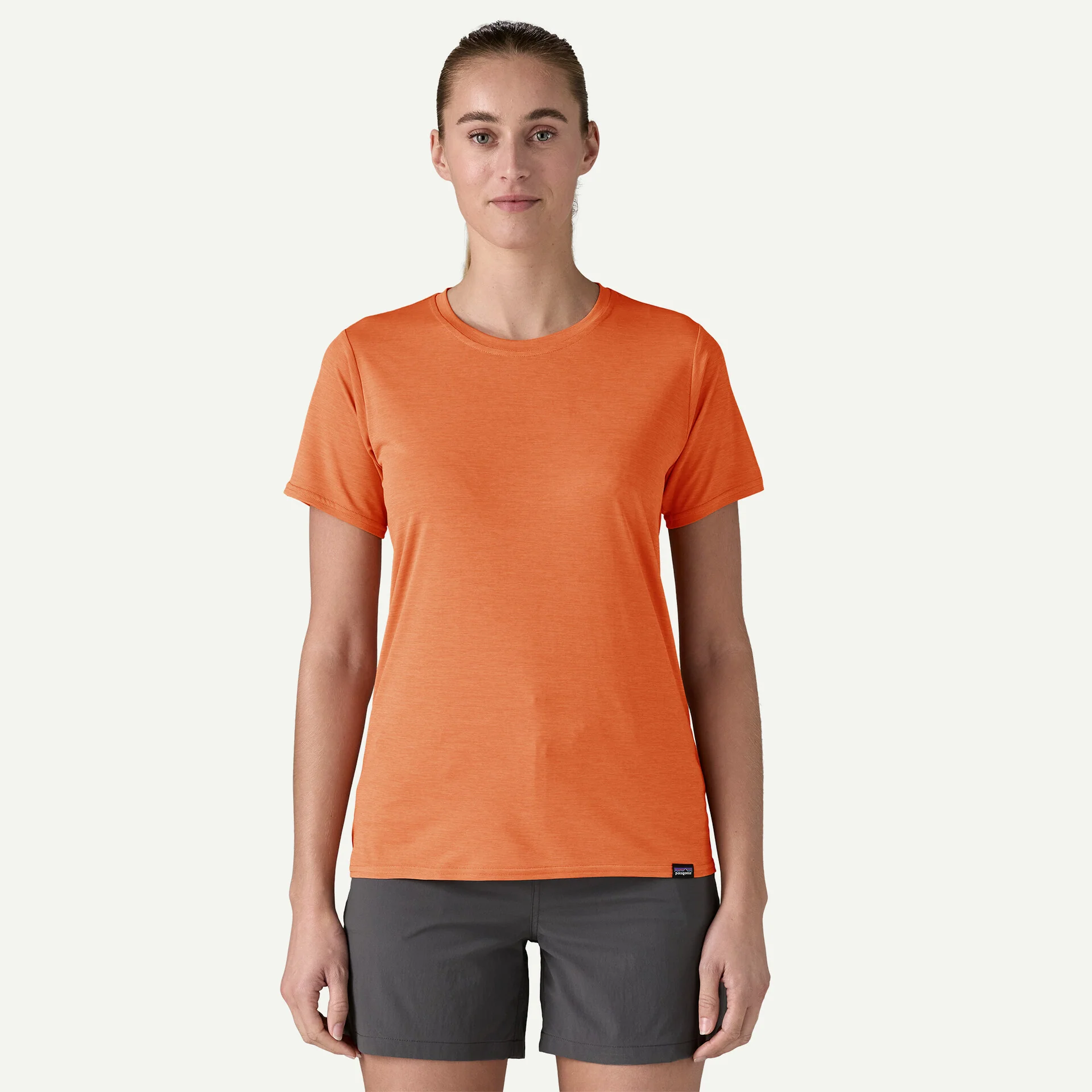 Patagonia Capilene Cool Daily Shirt | Rock Melon / Light Rock Melon X-Dye | Womens - Image 2