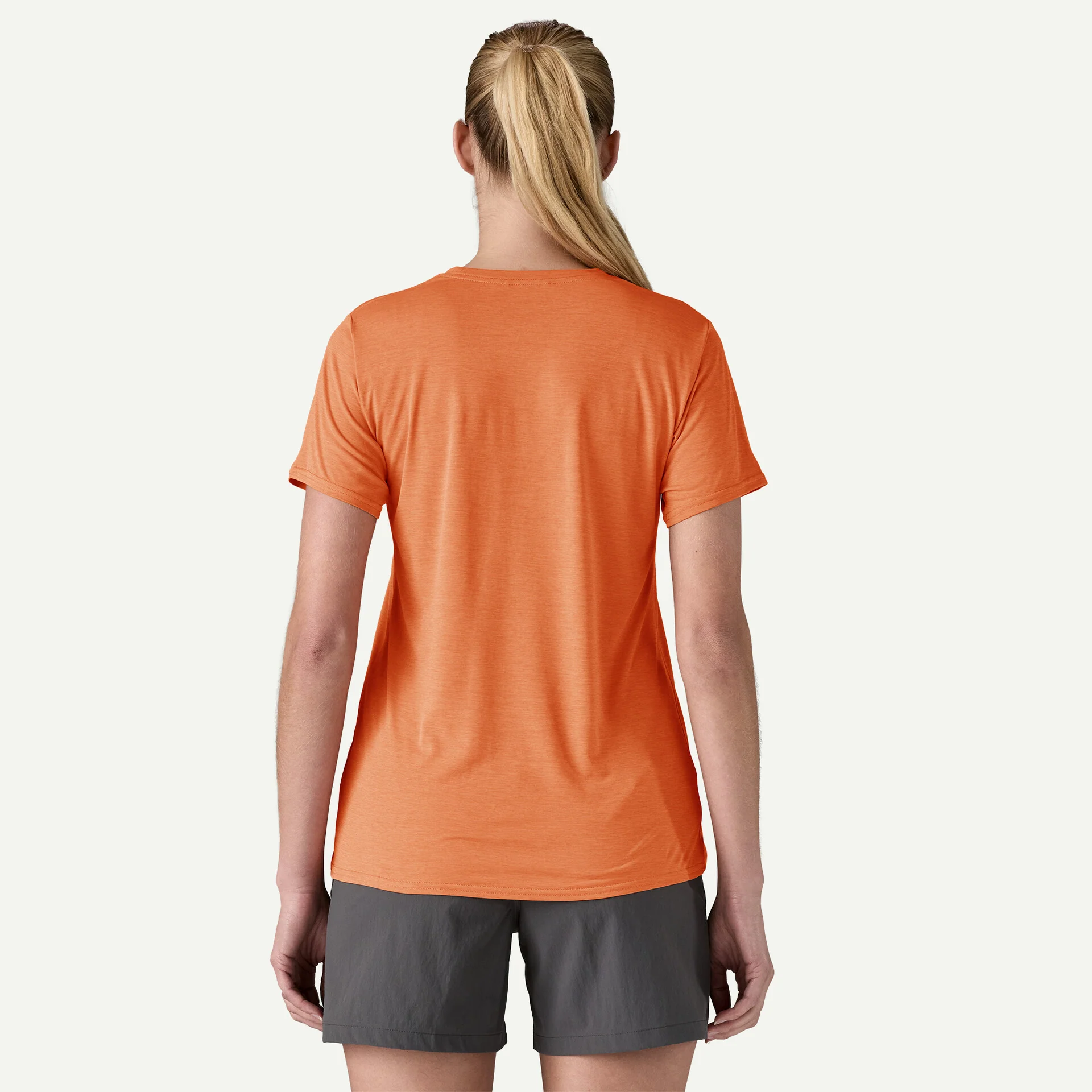 Patagonia Capilene Cool Daily Shirt | Rock Melon / Light Rock Melon X-Dye | Womens - Image 3
