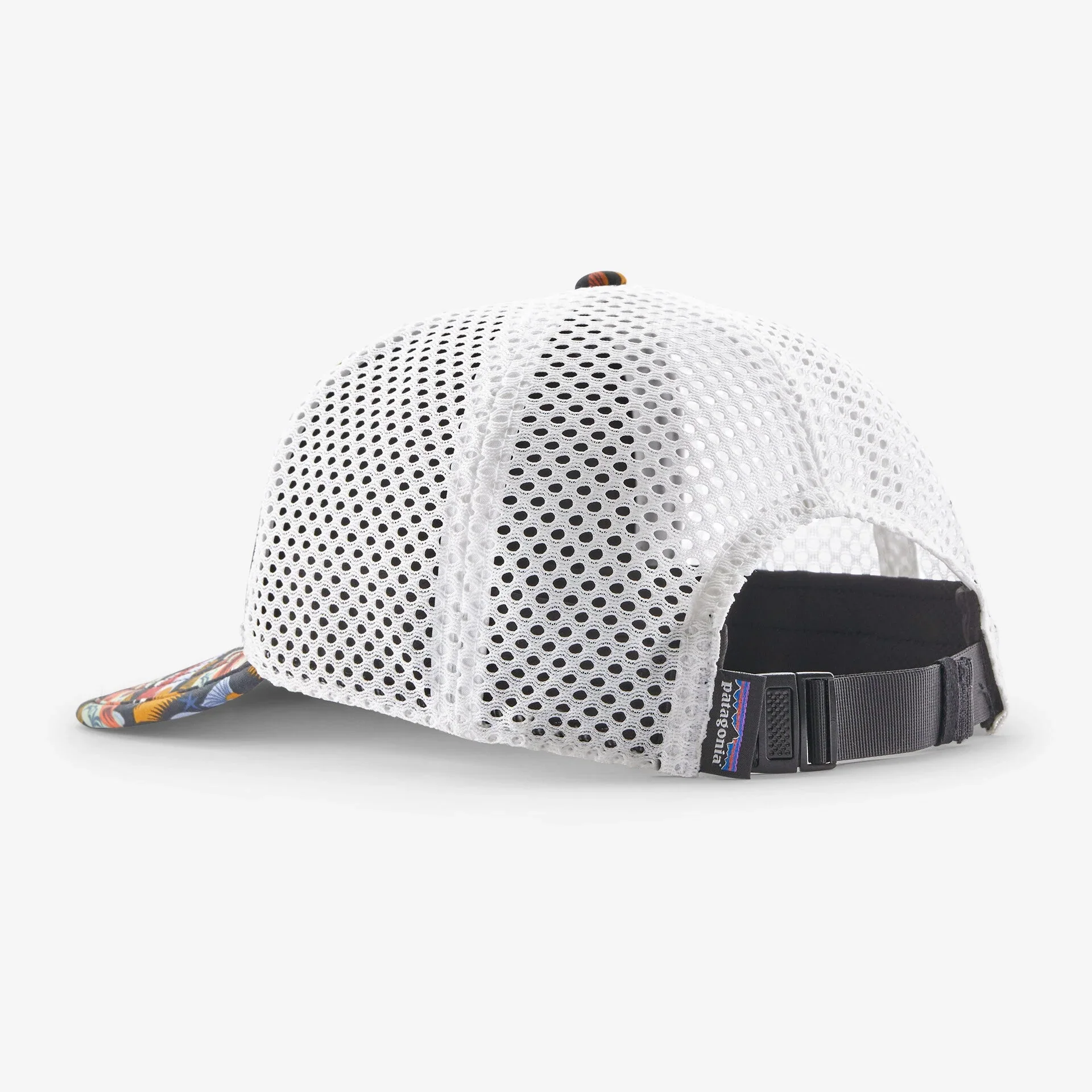 Patagonia Duckbill Trucker Cap | Salmon Energy: Old Growth Green - Image 2