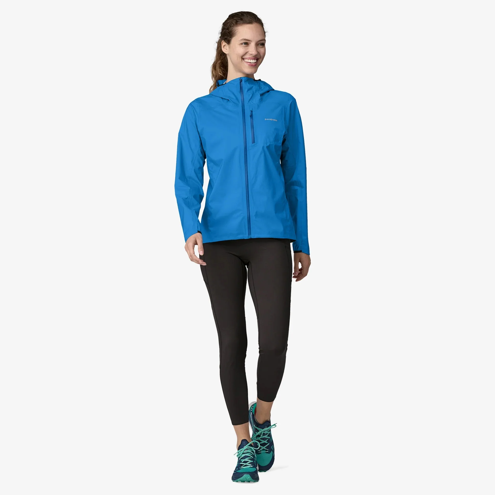 Patagonia Storm Racer Waterproof Jacket | Vessel Blue | Womens - Image 5