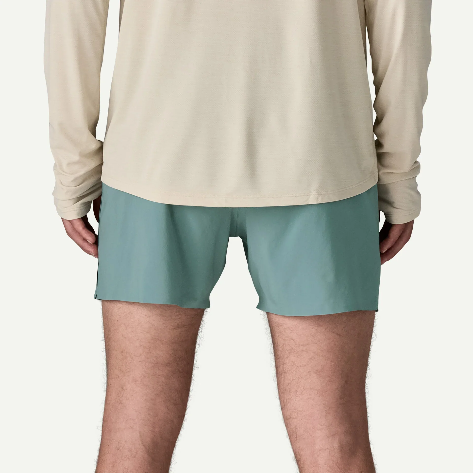 Patagonia Strider Pro 5 Inch Shorts | Blue Sage | Mens - Image 3
