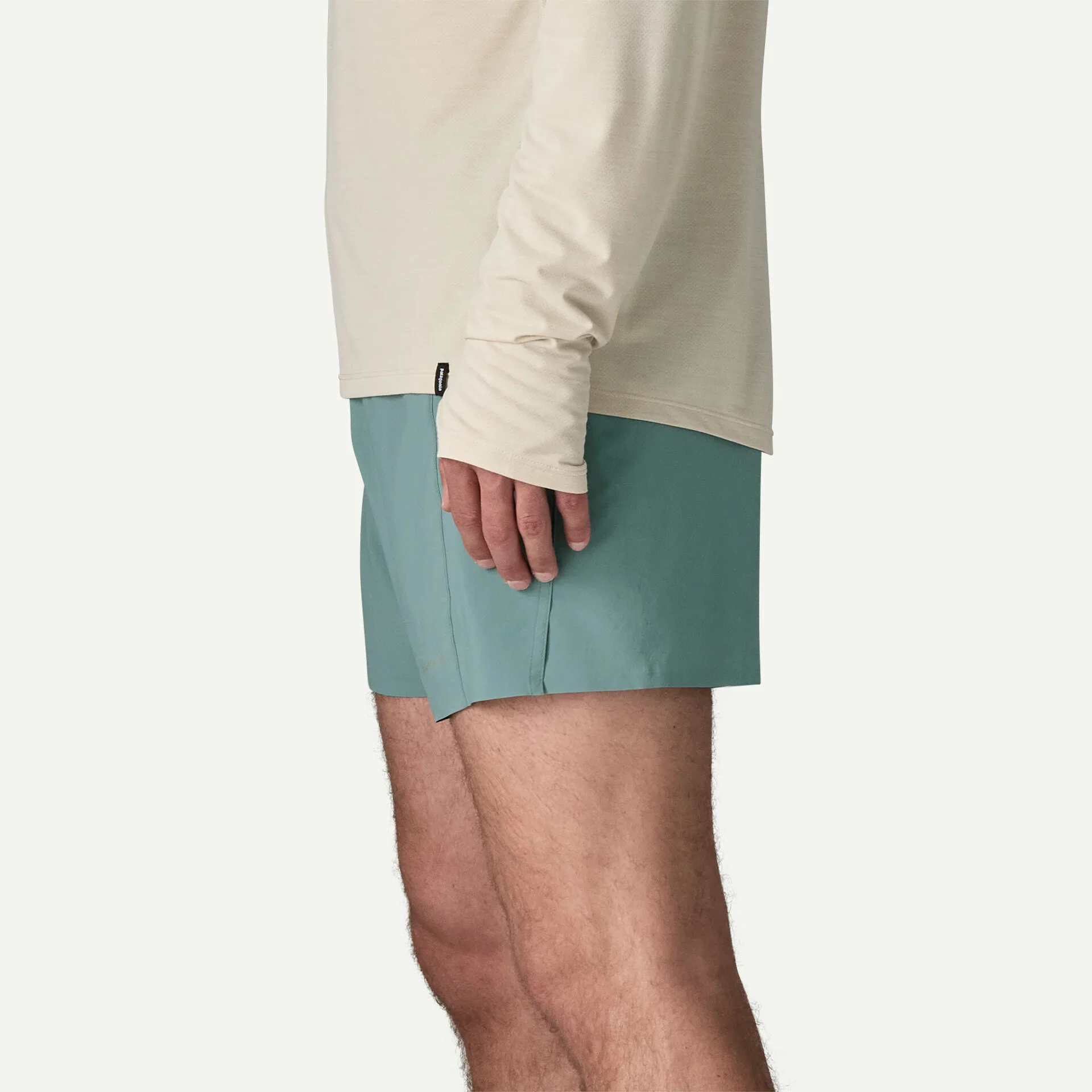 Patagonia Strider Pro 5 Inch Shorts | Blue Sage | Mens - Image 6
