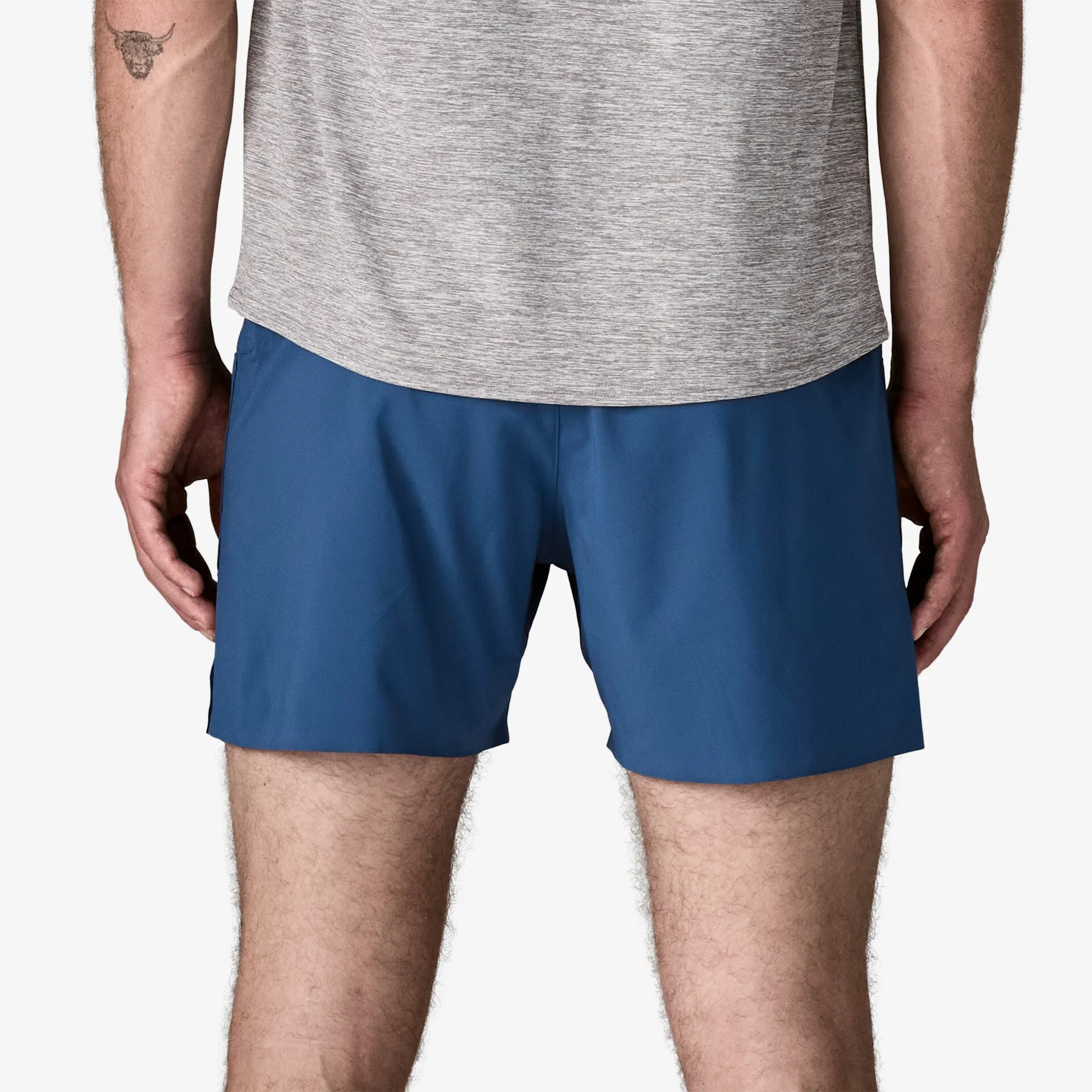 Patagonia Strider Pro 5 Inch Shorts | Clement Blue | Mens - Image 4