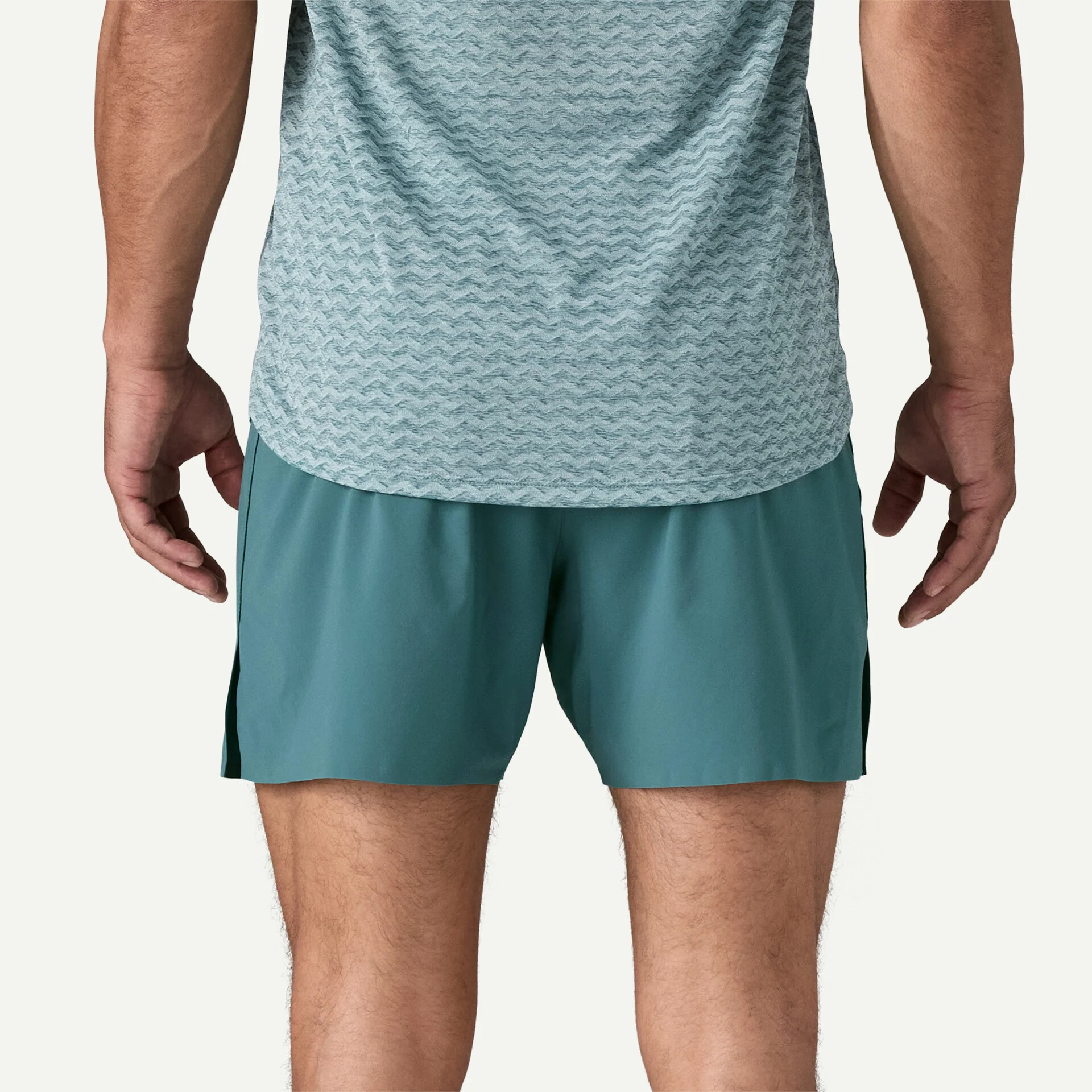 Patagonia Strider Pro 5 Inch Shorts | Wetland Blue | Mens - Image 2