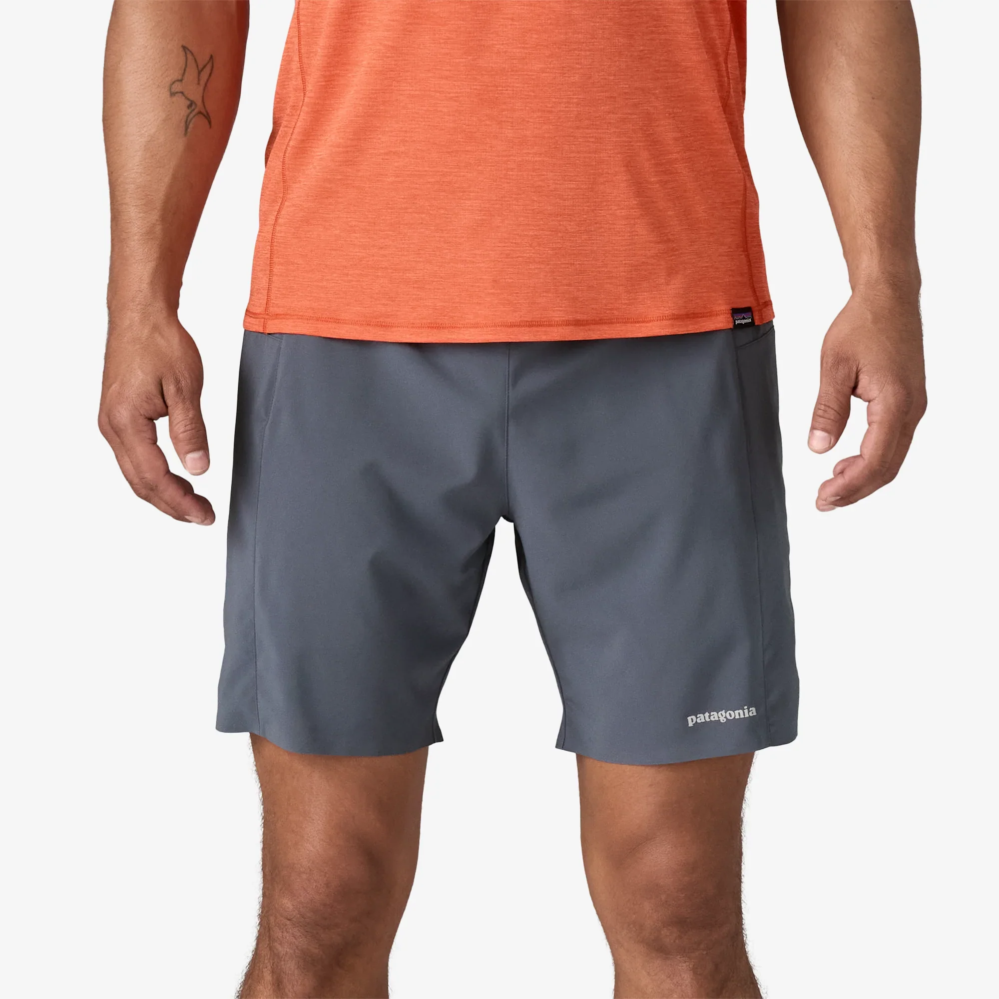 Patagonia Strider Pro 7 Inch Shorts | Smolder Blue | Mens - Image 2