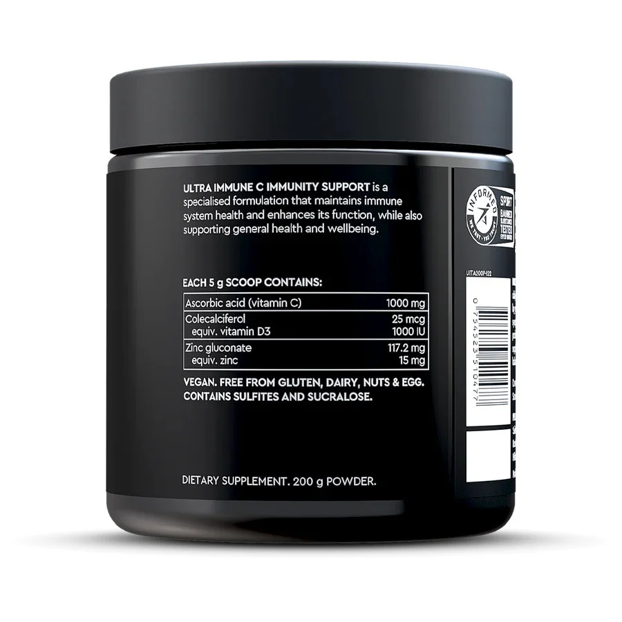 Pillar Performance Ultra Immune C Powder | 200g Jar - Image 4