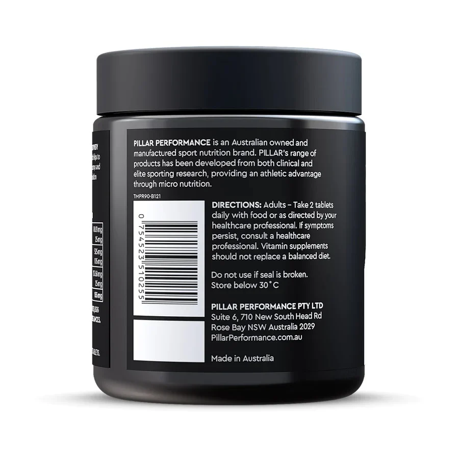 Pillar Performance | Triple Magnesium Professional Recovery | 90 Tablets - Image 4