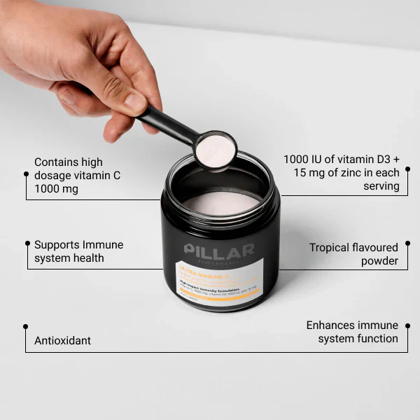 Pillar Performance Ultra Immune C | 200g Pouch | Tropical - Image 3