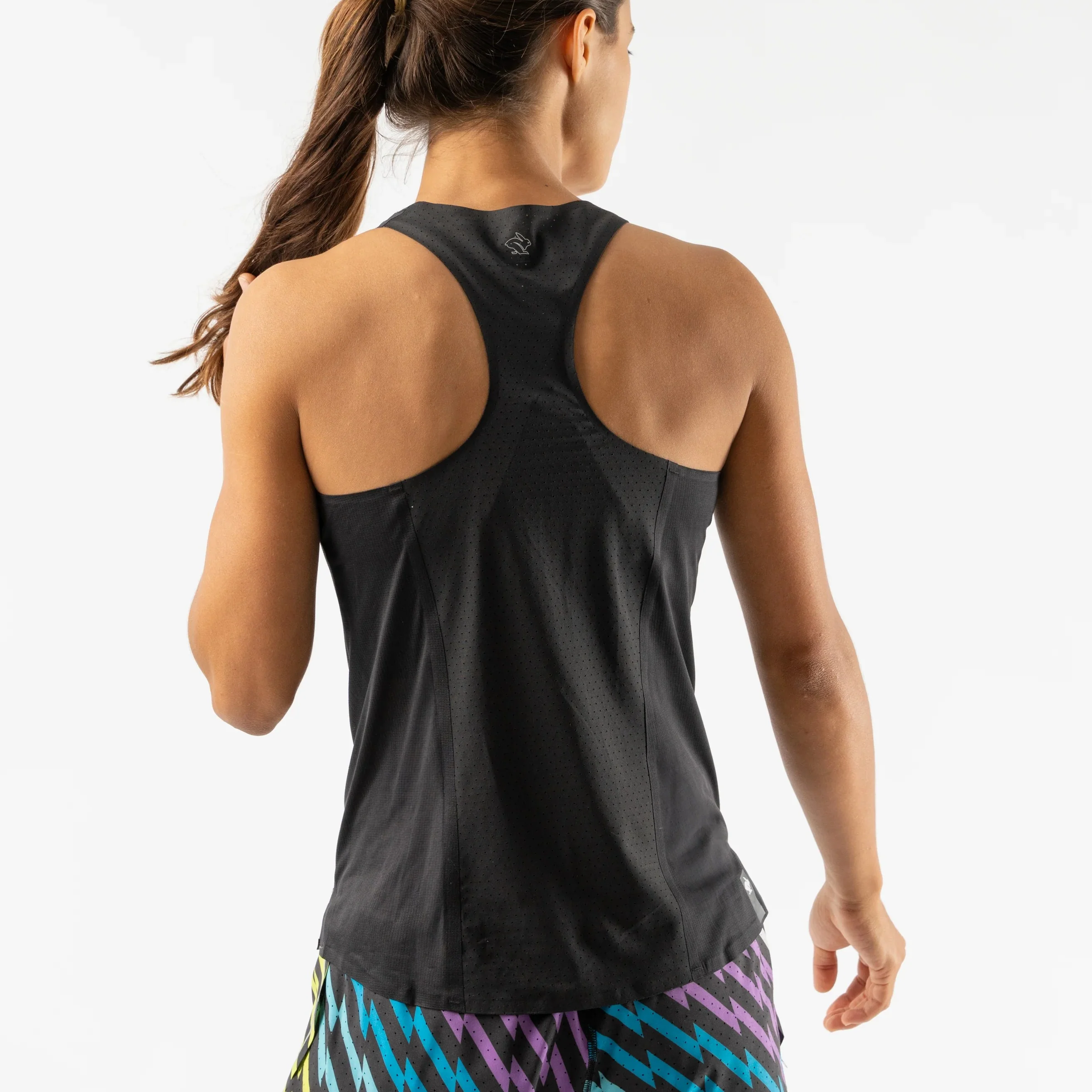 rabbit Go Time Tank | Black | Womens - Image 2