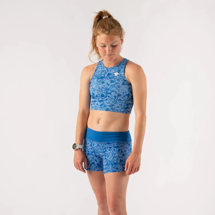 rabbit Crop Hop Tech | Princess Blue | Womens - Image 4
