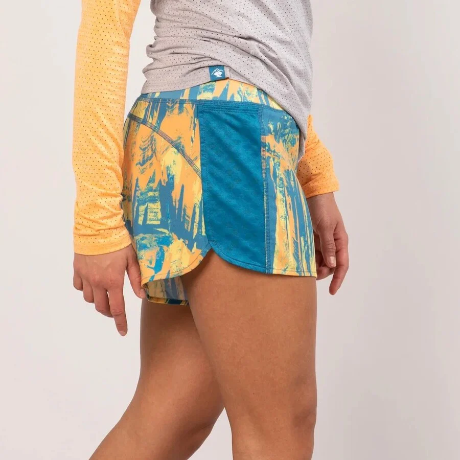 rabbit Dirt Pounders 4" Short | Iceland Poppy | Womens - Image 3