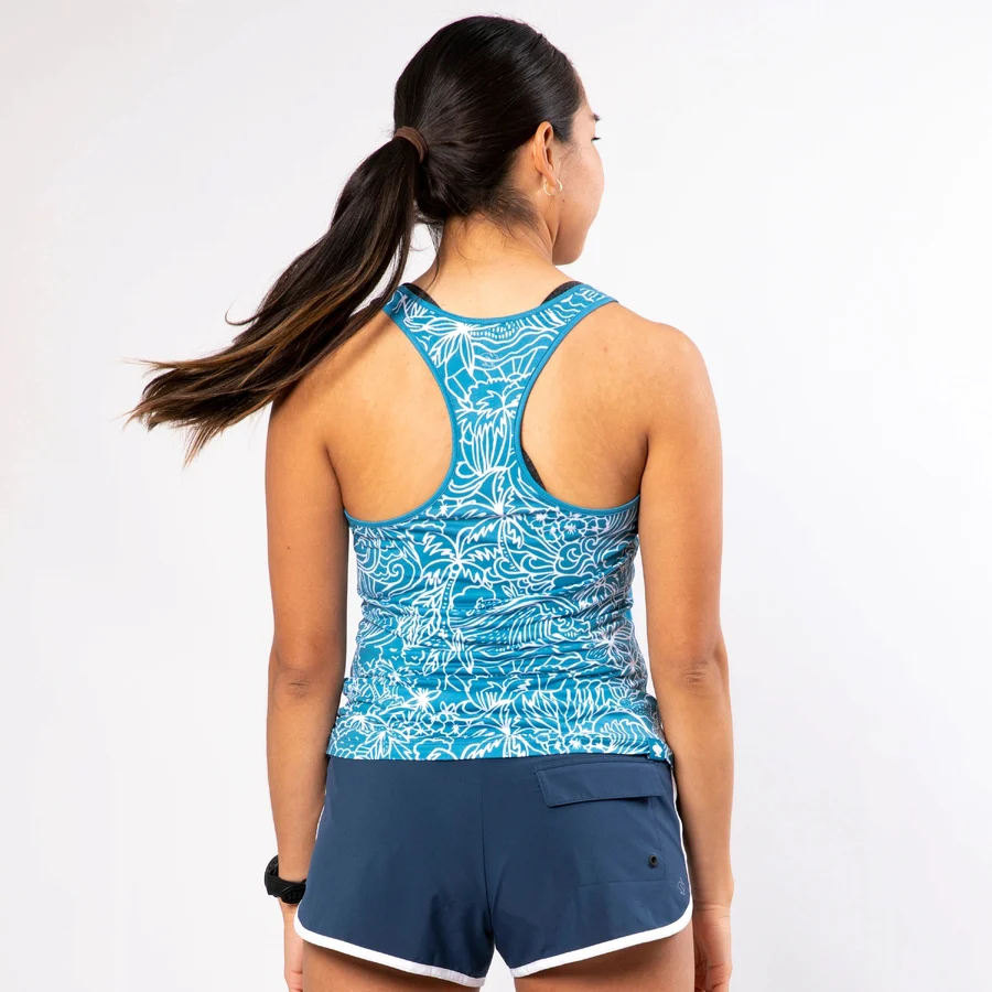 rabbit EZ Tank | Blue Sapphire | Womens - Image 2