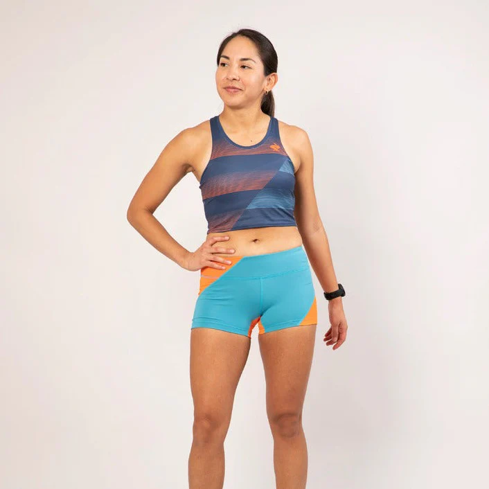 rabbit First Place Short Tights | Blue Moon | Womens - Image 2