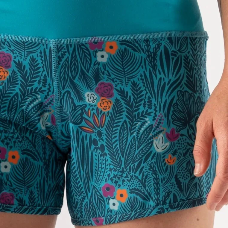 rabbit Hopper 4" Short | Peacock Blue | Womens - Image 3